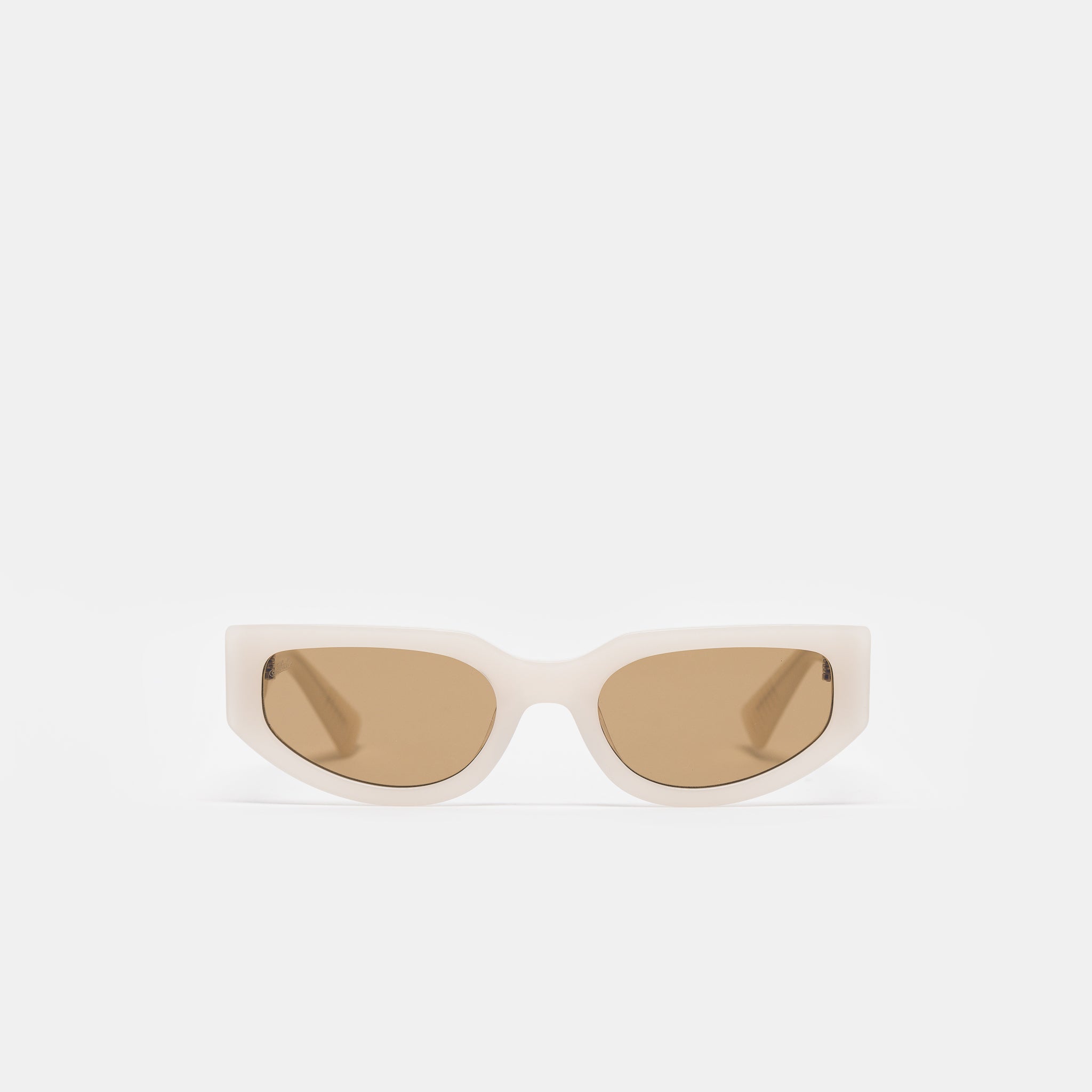 Outsider Sunglasses in Ivory/Brown