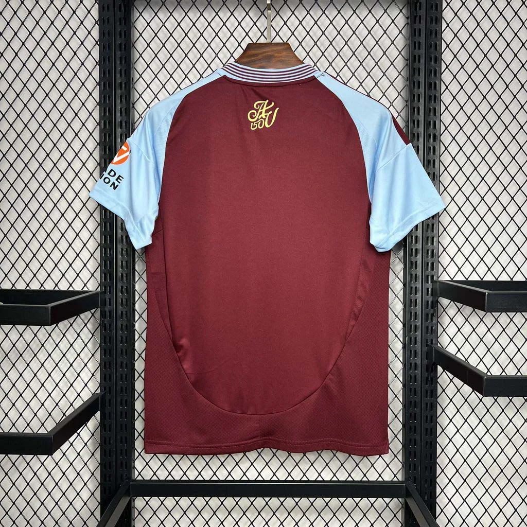 2024/2025 Aston Villa Home Football Shirt 1:1 Thai Quality:football jersey mysite: unitedjerseyfootball 邓江浪:football