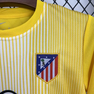 25-26 kids kit Atletico Madrid Yellow goalkeeper soccer jersey-Fans Version: Ajax 24-25 Home Stadium Jersey - Fans Version mysite: Adidas luxuryfootballshirts.com: https://www.luxuryfootballshirts.com/