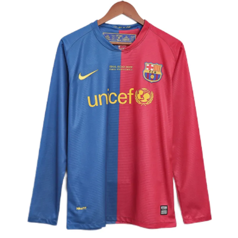 08/09 Barcelona long sleeves UCL Home soccer jersey-Retro version: Ajax 24-25 Home Stadium Jersey - Fans Version mysite: Adidas luxuryfootballshirts.com: https://www.luxuryfootballshirts.com/