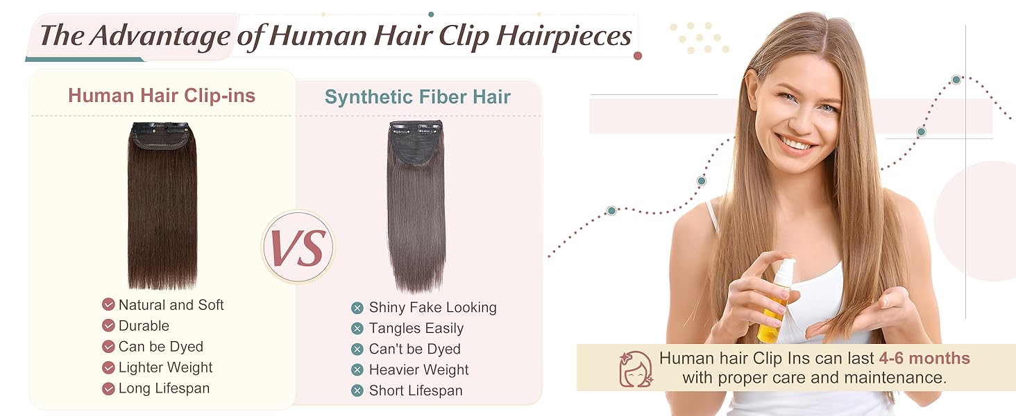 short clip in hair extensions