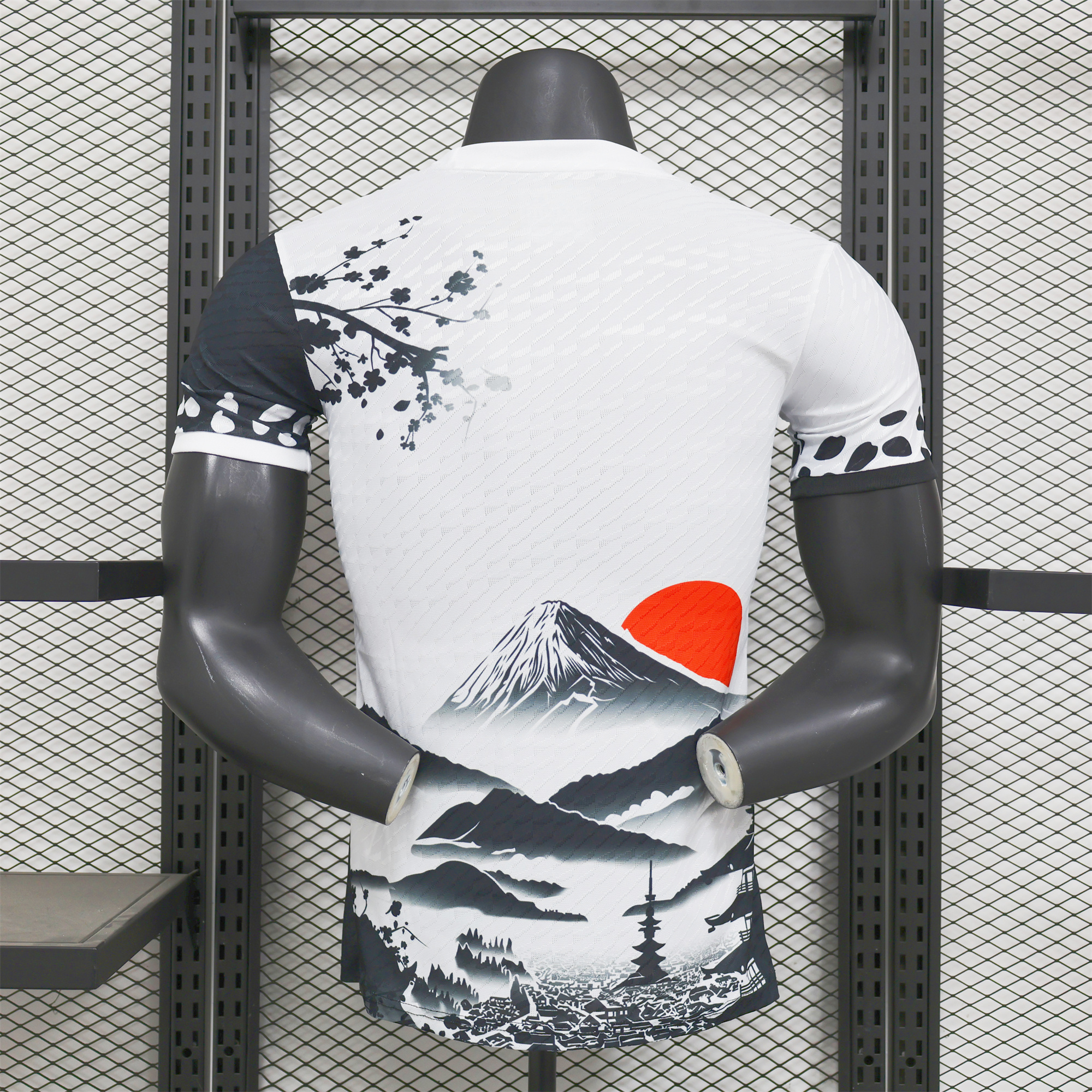 GlobeJersey-Japan 2024 Fuji Mountain Scenery Special Edition White Jersey - Player Version