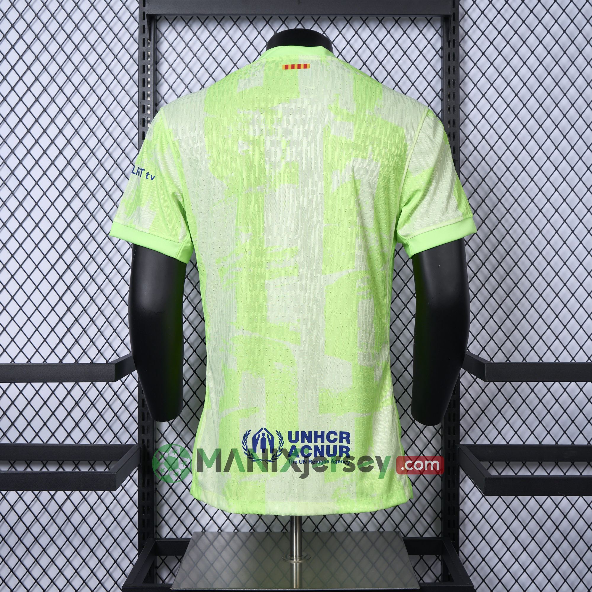 ManixJersey.com | Barcelona 24-25 Third Jersey with Big Logo - Player Version -Customize Name, Number and Patch | Worldwide Shipping