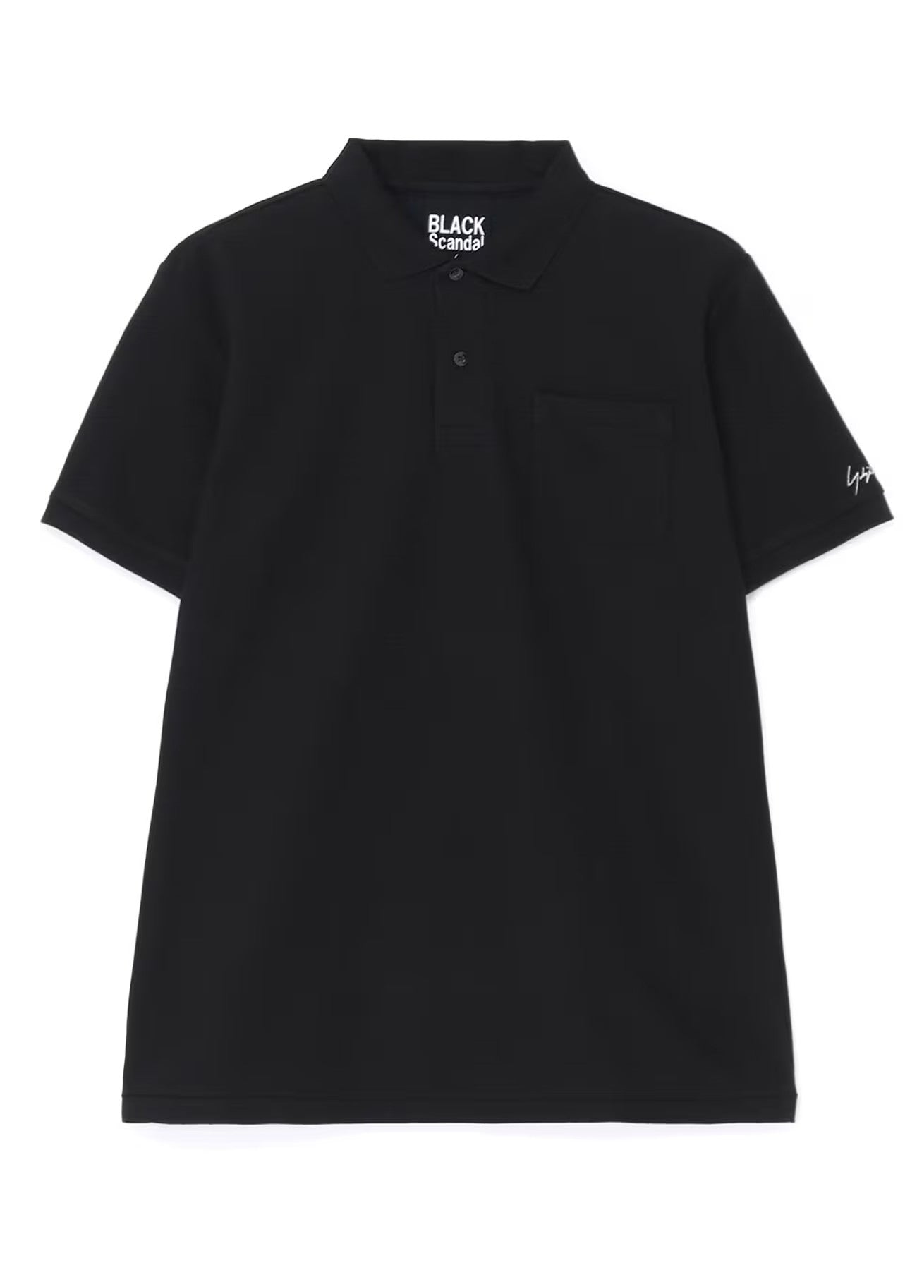 Yohji Yamamoto POUR HOMME 2PIECES PACK SIGNATURE EMBROIDERY POLO SHIRTS  HP-T44-994-1-03 
