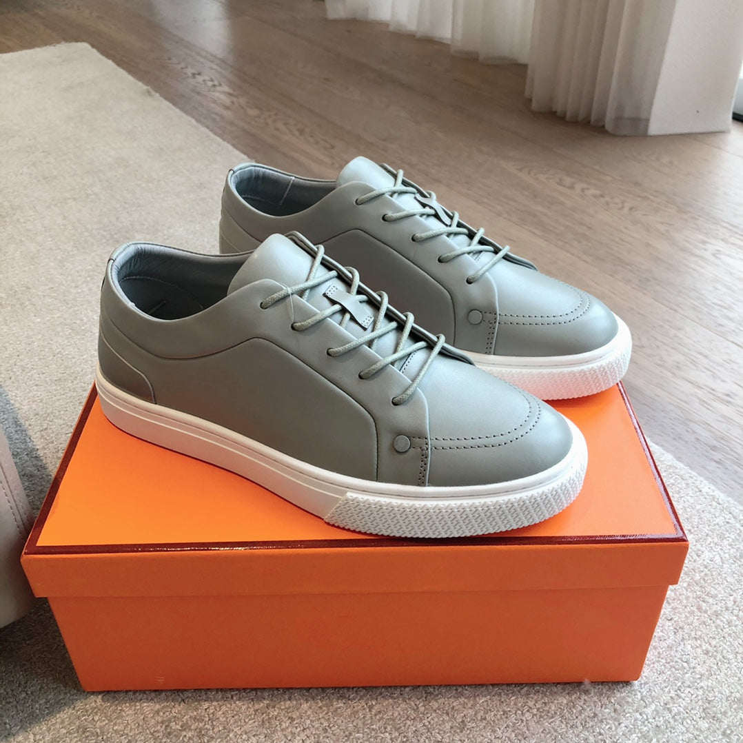 IRWIN SNEAKER LIGHT GRAY CALFSKIN、mysite、Cacoeks