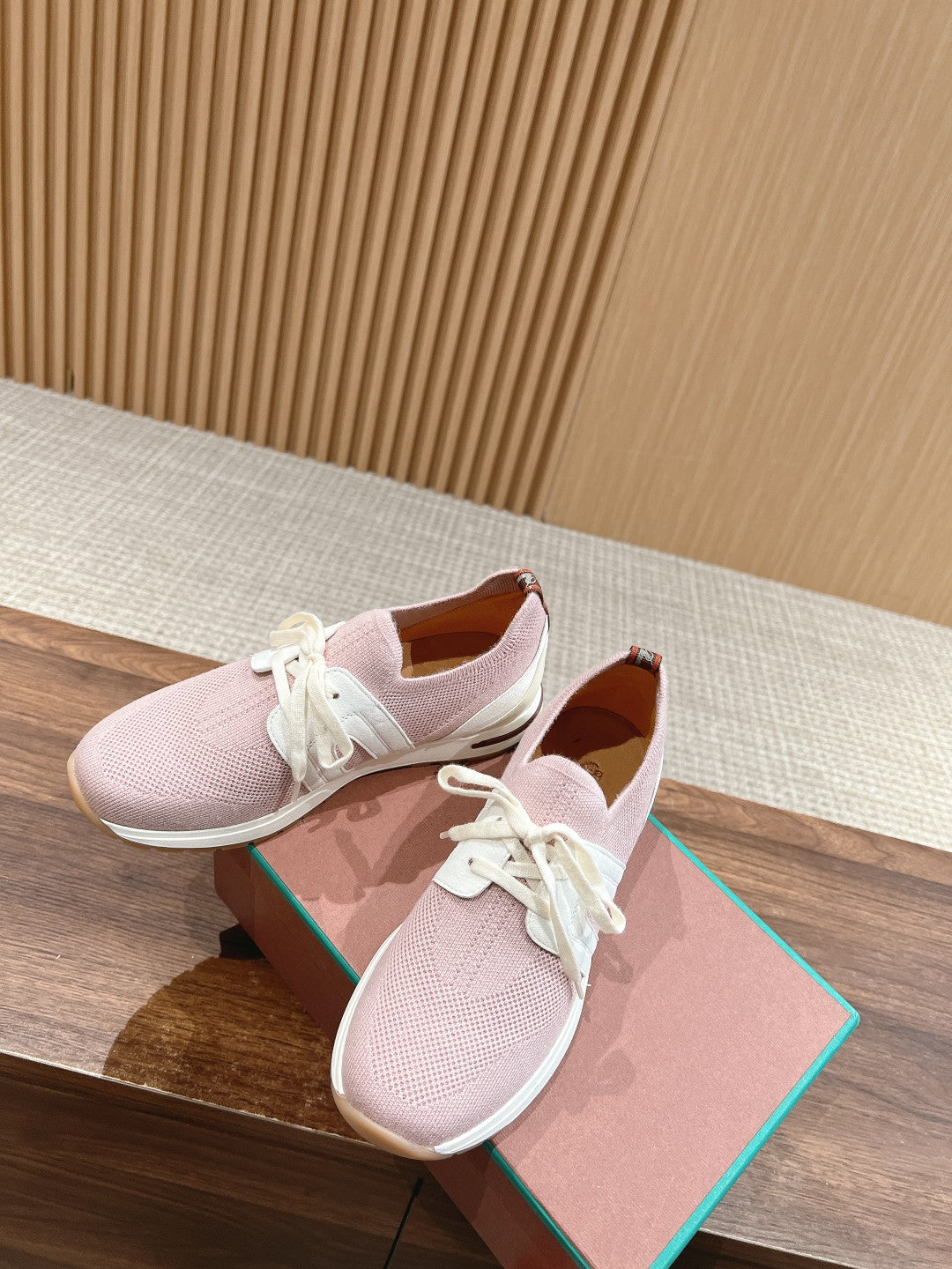 LP BASIC 360 FLEXY WALK SNEAKER LIGHT PINK FABRICS、mysite、Cacoeks