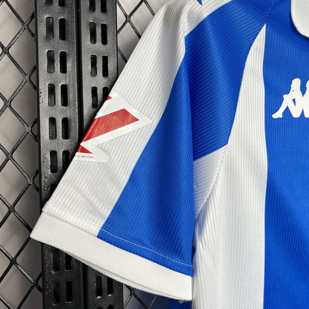 ManixJersey.com | Deportivo de La Coruña 24-25 Home Stadium Jersey - Fans Version -Customize Name, Number and Patch | Worldwide Shipping