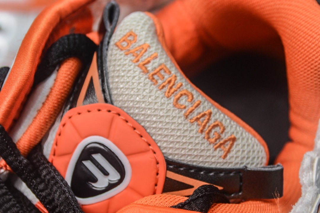 Balenciaga Runner Sneaker in White Orange Black、mysite、Cacoeks