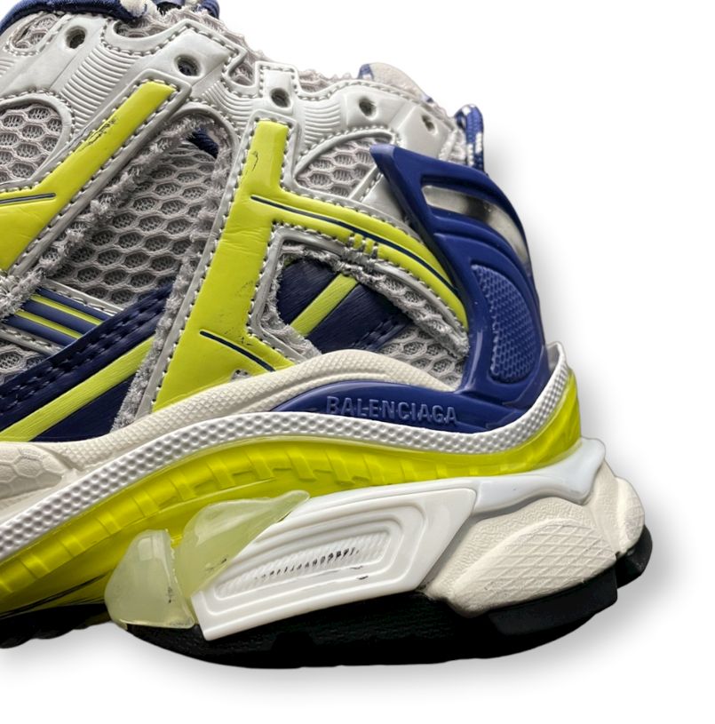 Balenciaga Runner Trainer White Blue Yellow、mysite、Cacoeks