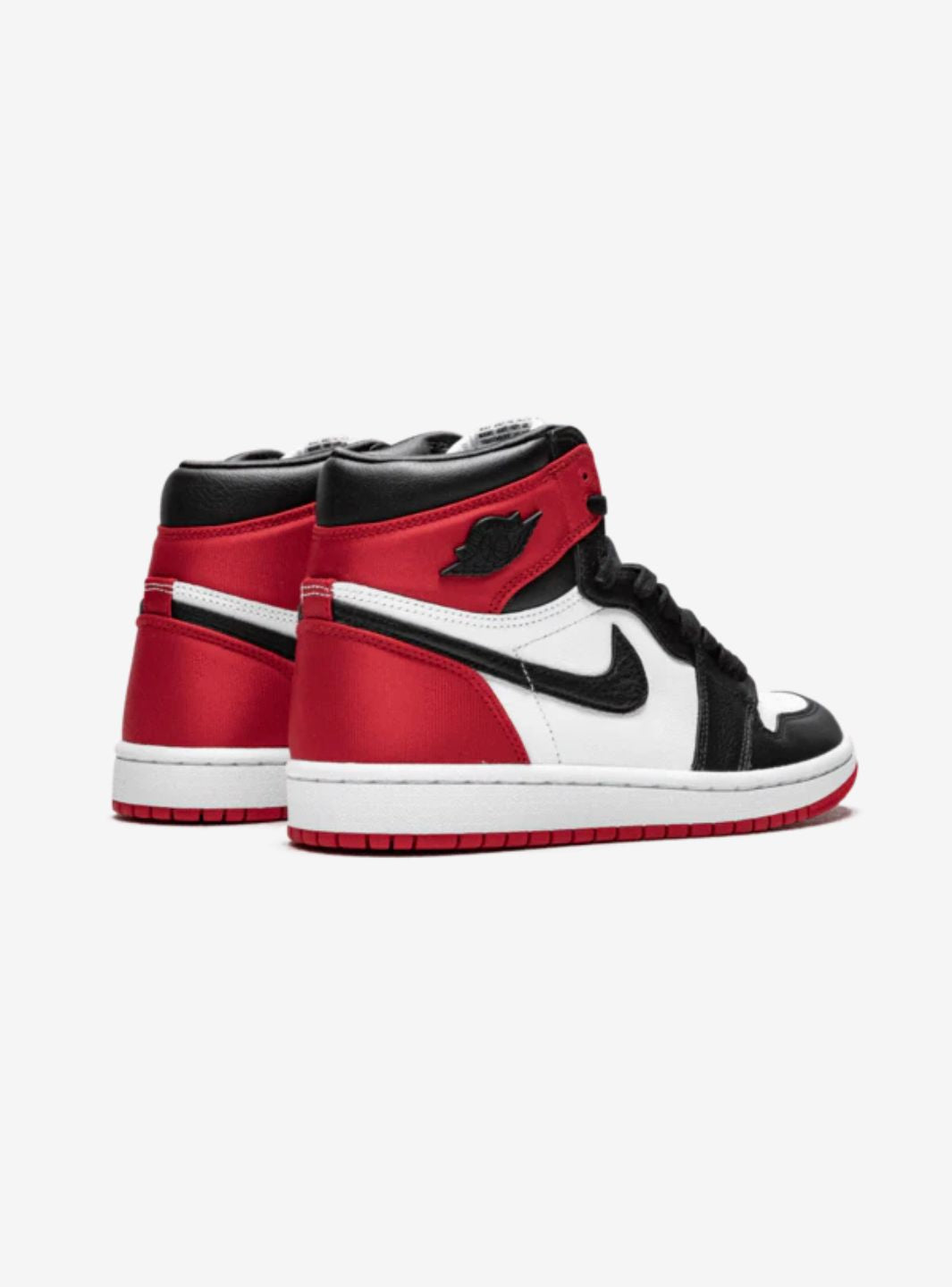 Air Jordan 1 Retro High Satin Black Toe、JORDAN、Cacoeks
