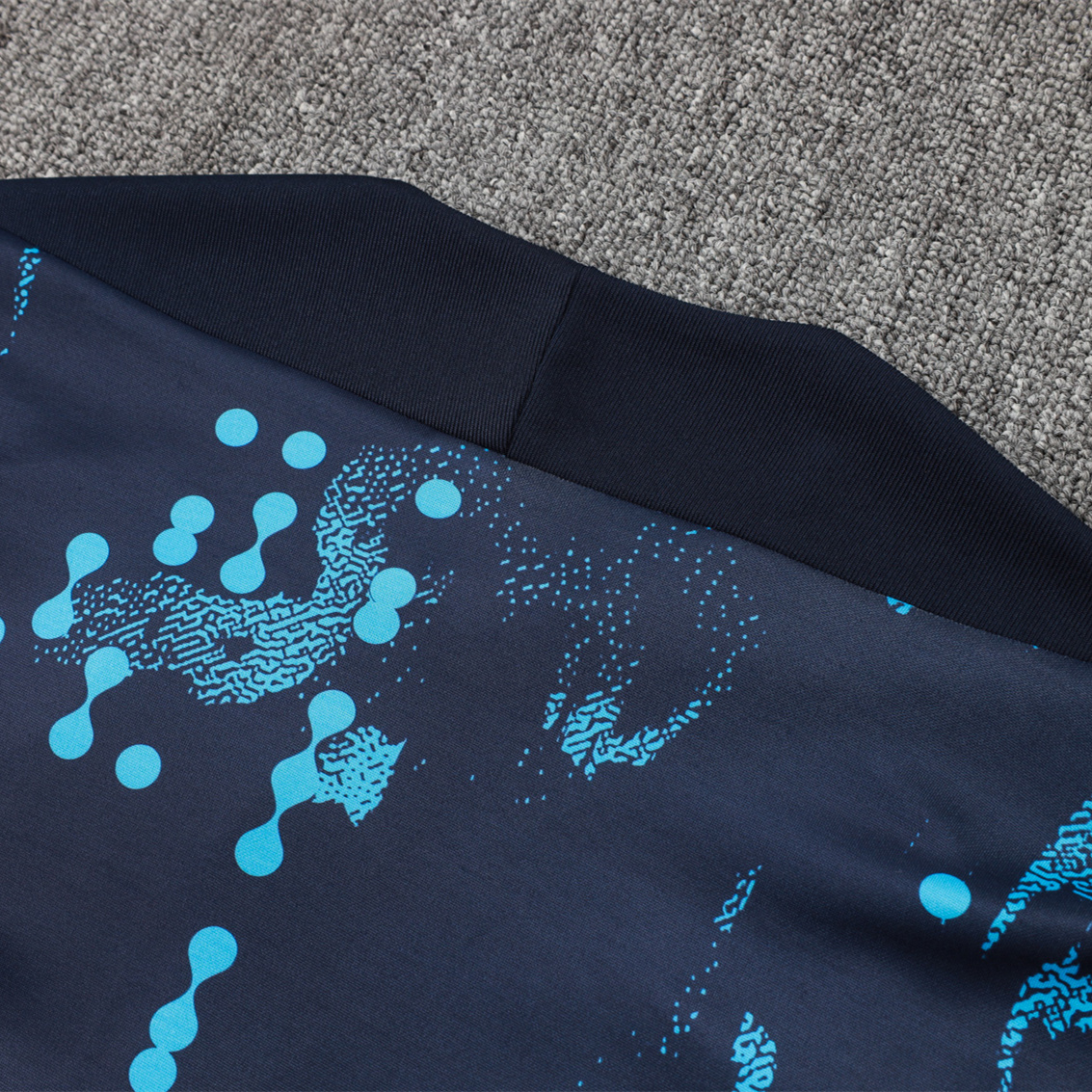 Higojerseys-C.H.E.L.S.E.A 24-25 Long Sleeve Training Set - Royal Blue with Blue Dots