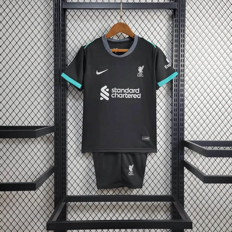 2024/2025 Liverpool Away Soccer Jersey 1:1 Thai Quality Kids Size:football jersey mysite: unitedjerseyfootball 邓江浪:football