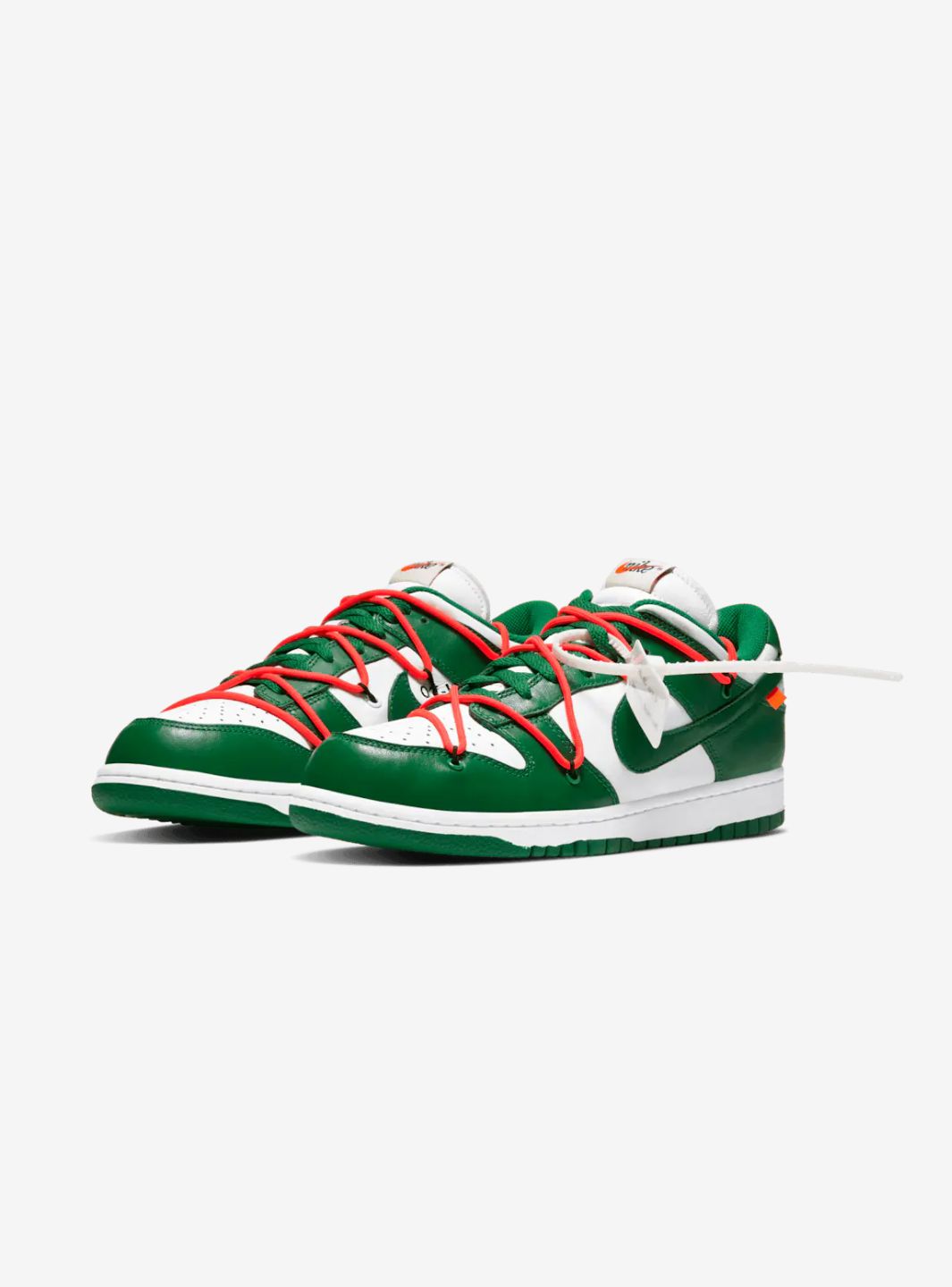 Nike Dunk Low Off-White Pine Green、NIKE、Cacoeks