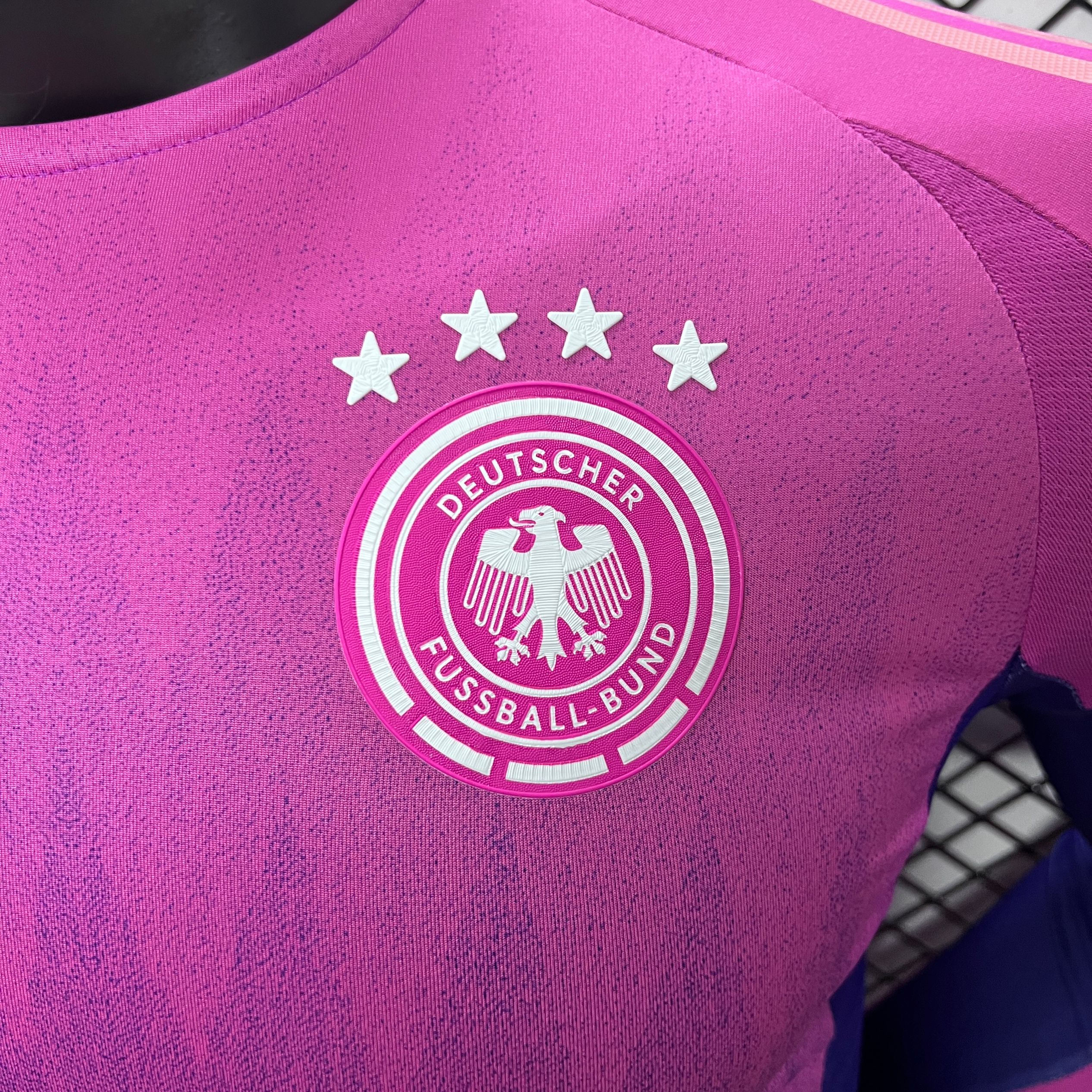 ManixJersey.com | Germany 2024 Away Stadium Long Sleeve Jersey - Player Version -Customize Name, Number and Patch | Worldwide Shipping