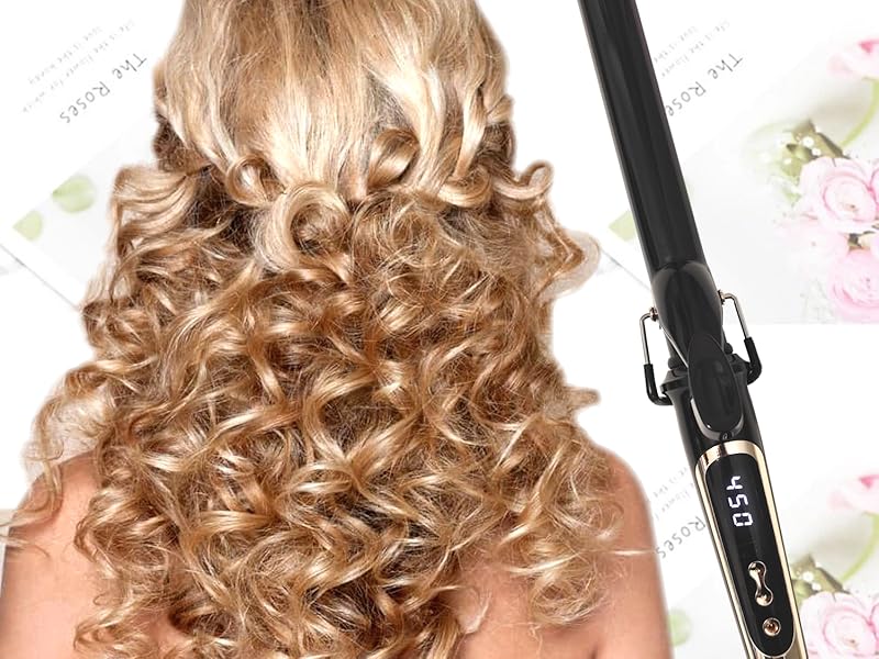1 inch curling iron,curling iron 1 inch,long barrel curling iron,curling irons for women