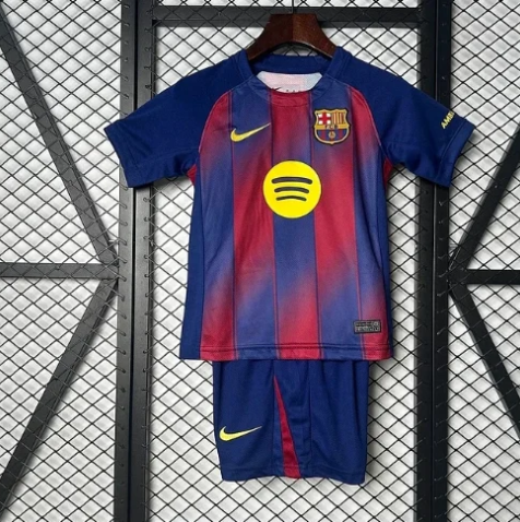 2025/2026 Barcelona Home Football Shirt 1:1 Thai Quality Kids Size:football jersey mysite: unitedjerseyfootball 邓江浪:football