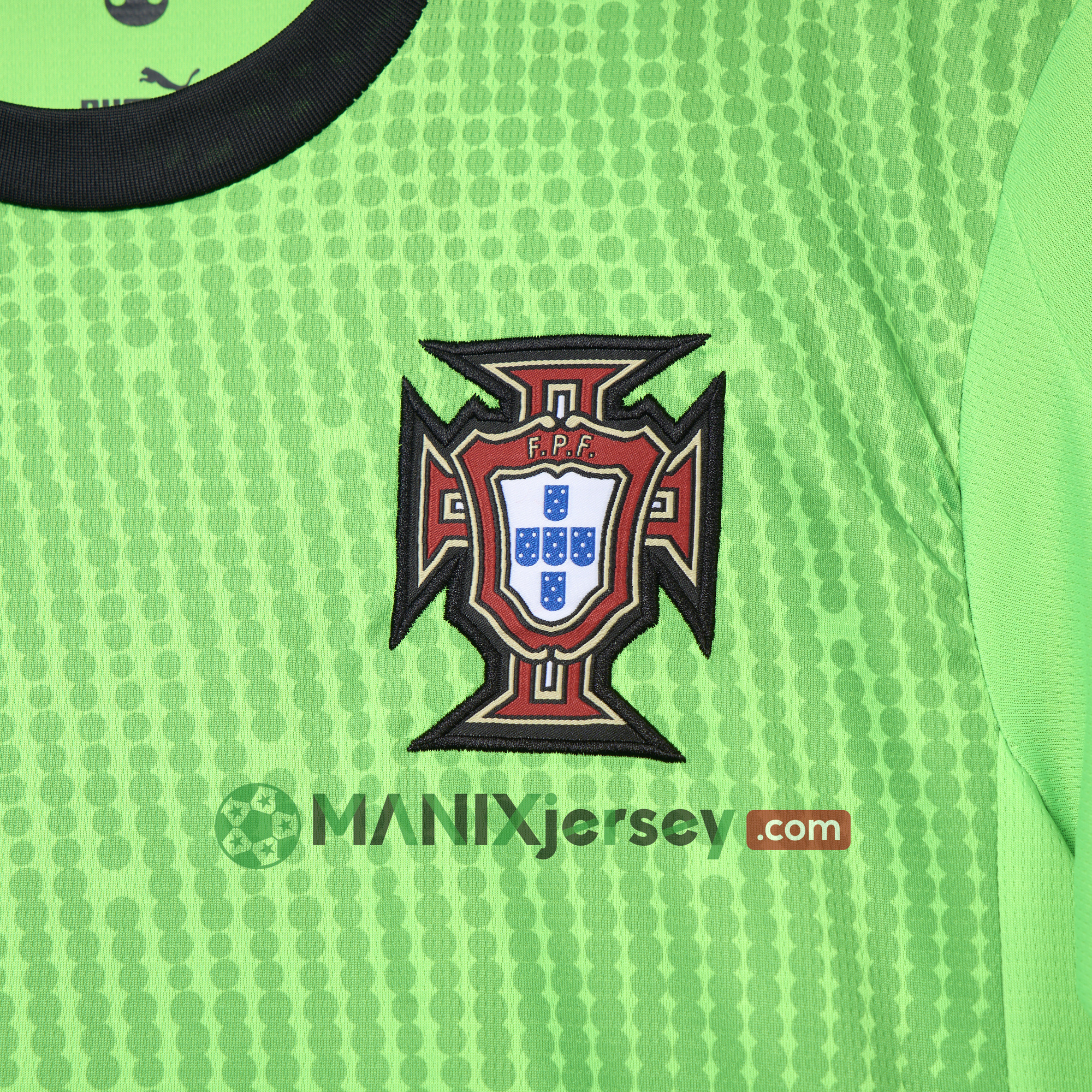 ManixJersey.com | Portugal 2025-26 Green Goalkeeper Jersey - Fans Version -Customize Name, Number and Patch | Worldwide Shipping