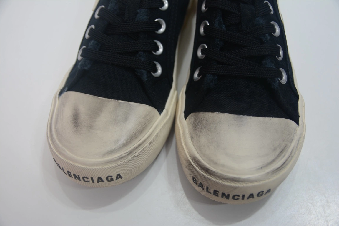 Balenciaga Paris Low Top Sneaker in Black White、mysite、Cacoeks