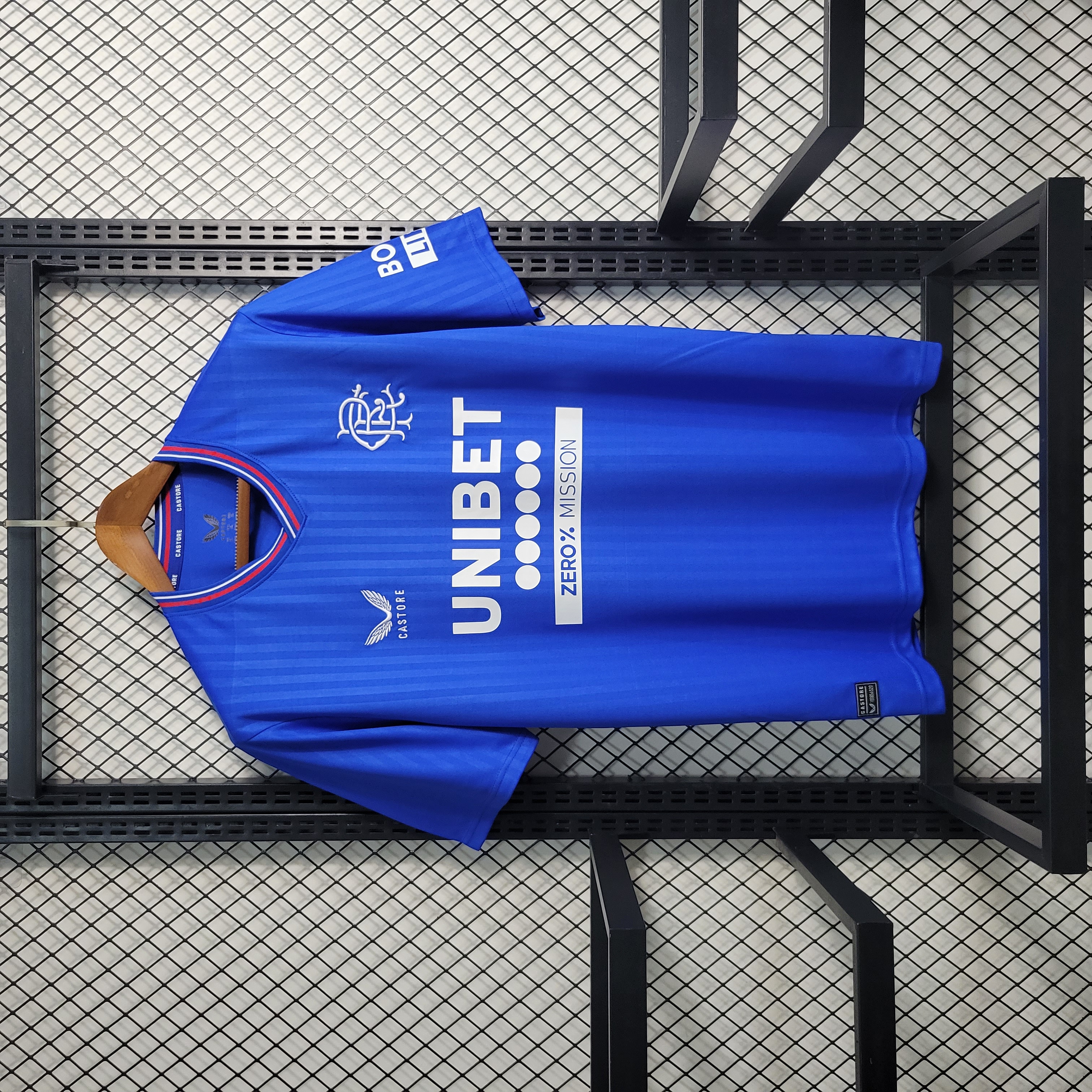 JerseysGala.com | Glasgow Rangers 23-24 Home Stadium Jersey - Fans Version -Customize Name, Number and Patch | Worldwide Shipping