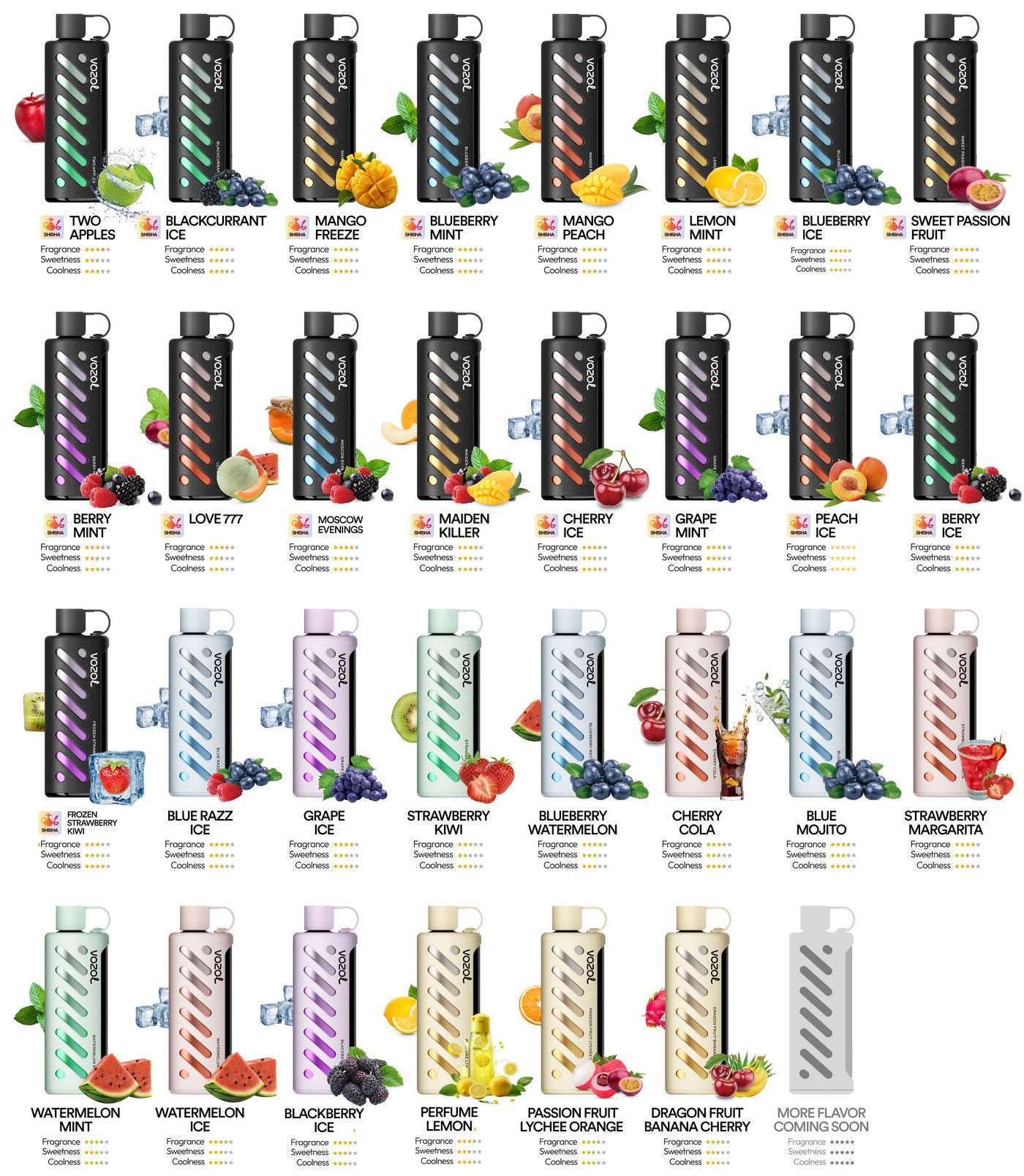 Vozol® Online | Vozol Gear Shisha 25000 Vape