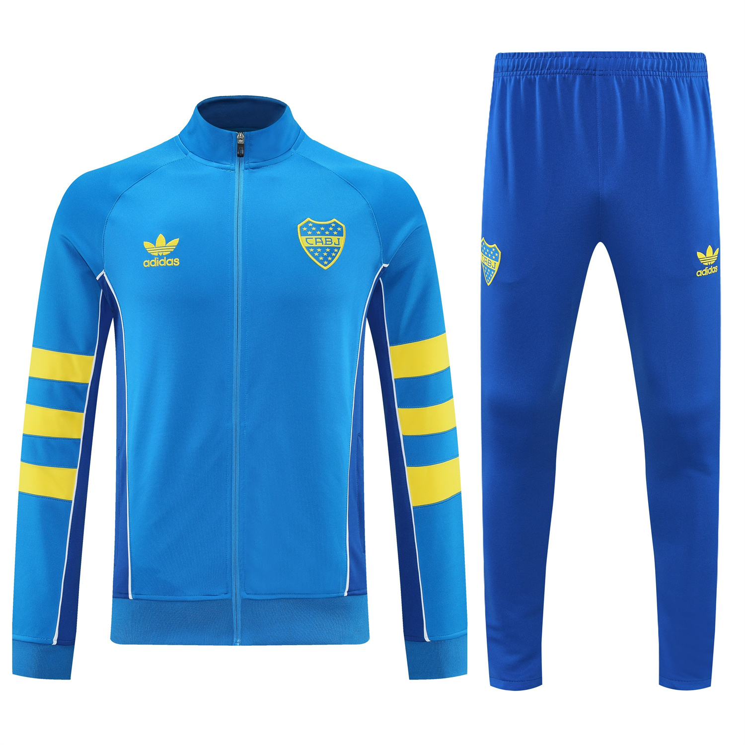 foot-Boca Juniors 25-26 Jacket Training Tracksuit - Light Blue Jackets & Blue Pants
