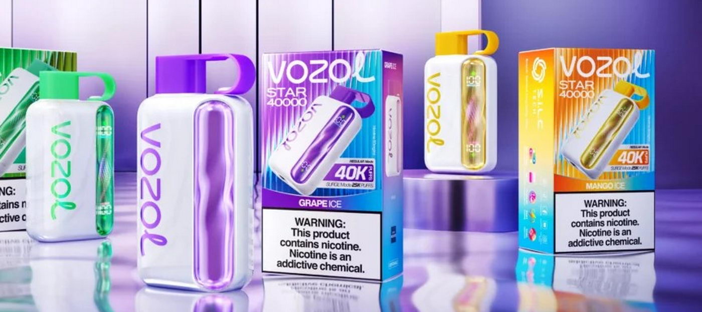 Vozol Star 40K Vape Kit | 1000mAh Rechargeable Battery