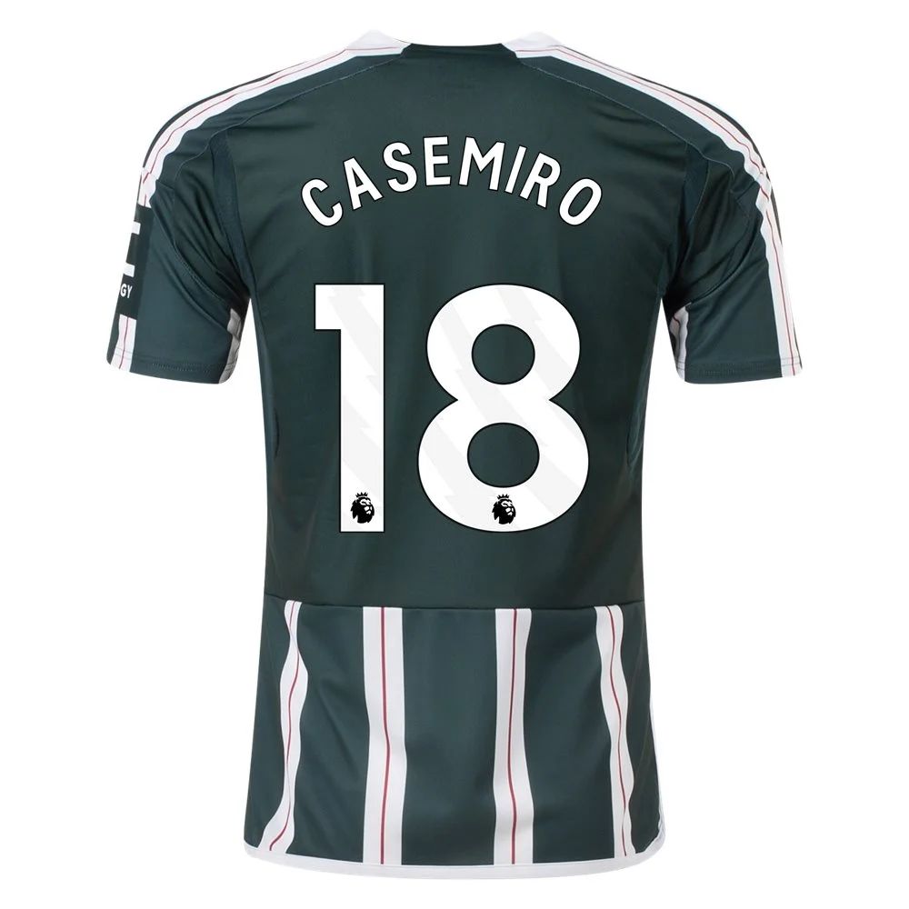 23/24 Manchester United #18 Casemiro Away Jersey-mysite Custom Football Kit- Nextkits