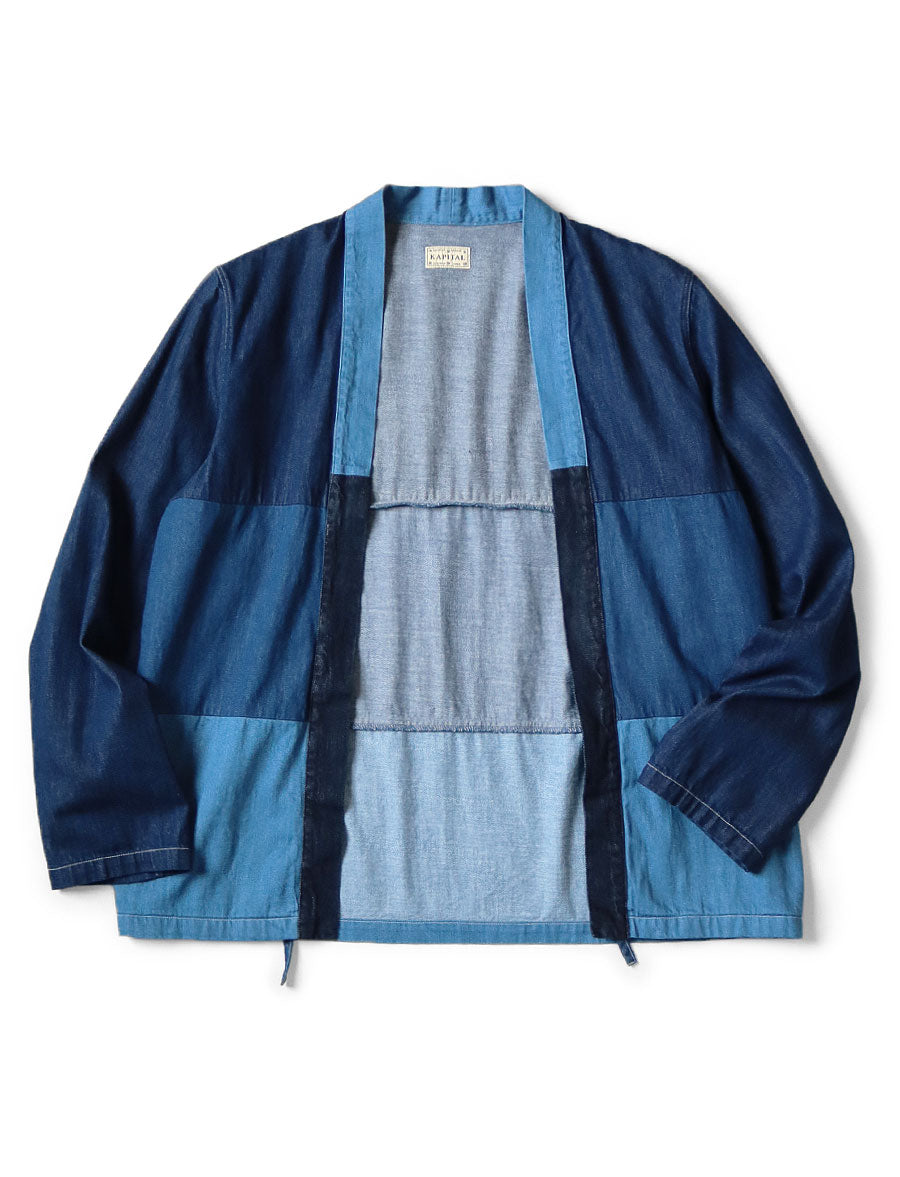 KAPITAL 8oz Denim 4TONE KAKASHI Shirt  EK-758LSA 