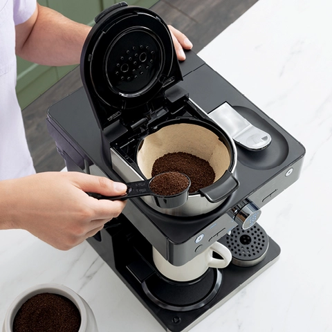Brew coffee grounds