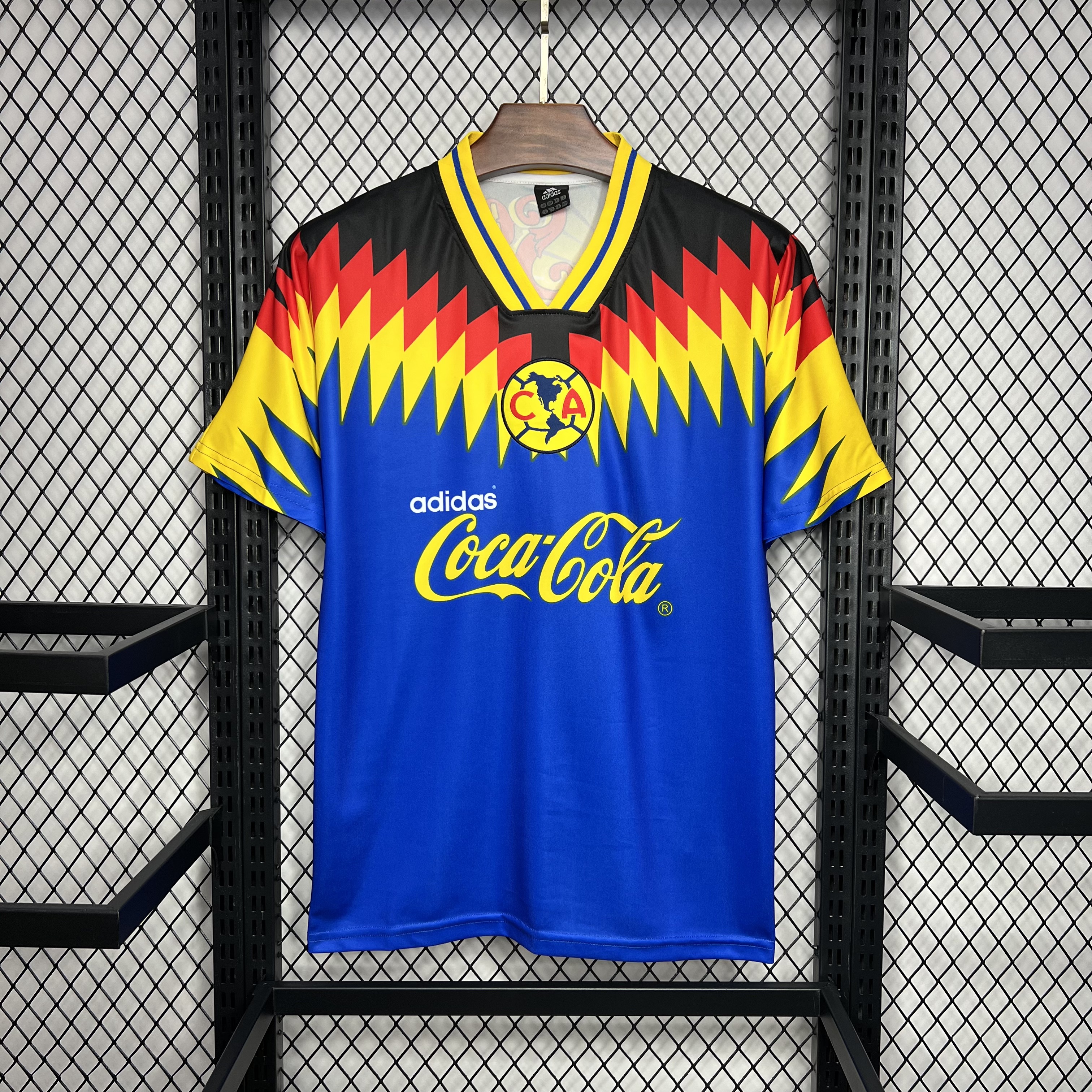 ManixJersey.com | Retro Club América 1995-96 Away Jersey -Customize Name, Number and Patch | Worldwide Shipping