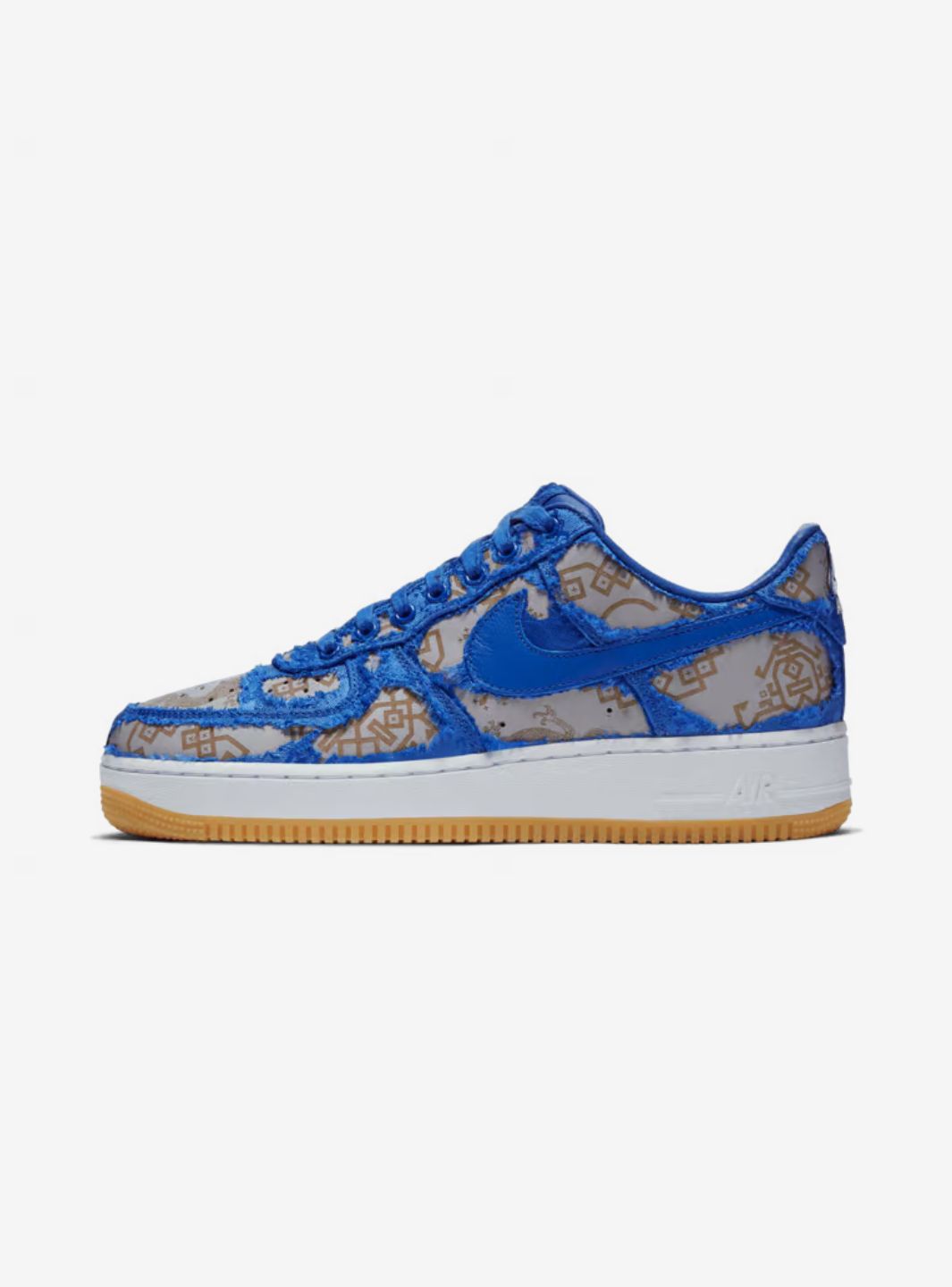 Nike Air Force 1 Low CLOT Blue Silk、NIKE、Cacoeks