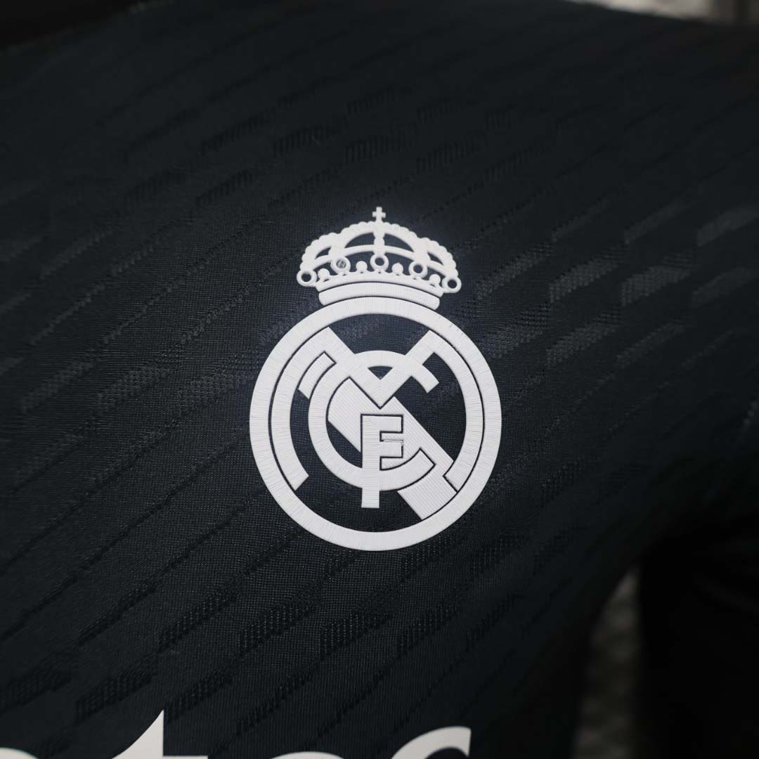 2024/2025 Player Version Real Madrid Y-3 Special Edition Black Football Shirt 1:1 Thai Quality:football jersey mysite: unitedjerseyfootball 邓江浪:football