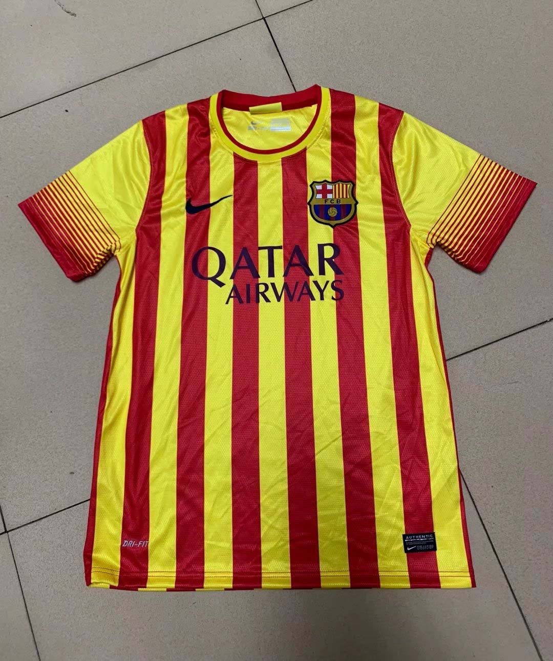 2013/2014 Retro Barcelona Away Football Shirt-mysite Custom Football Kit- Nextkits