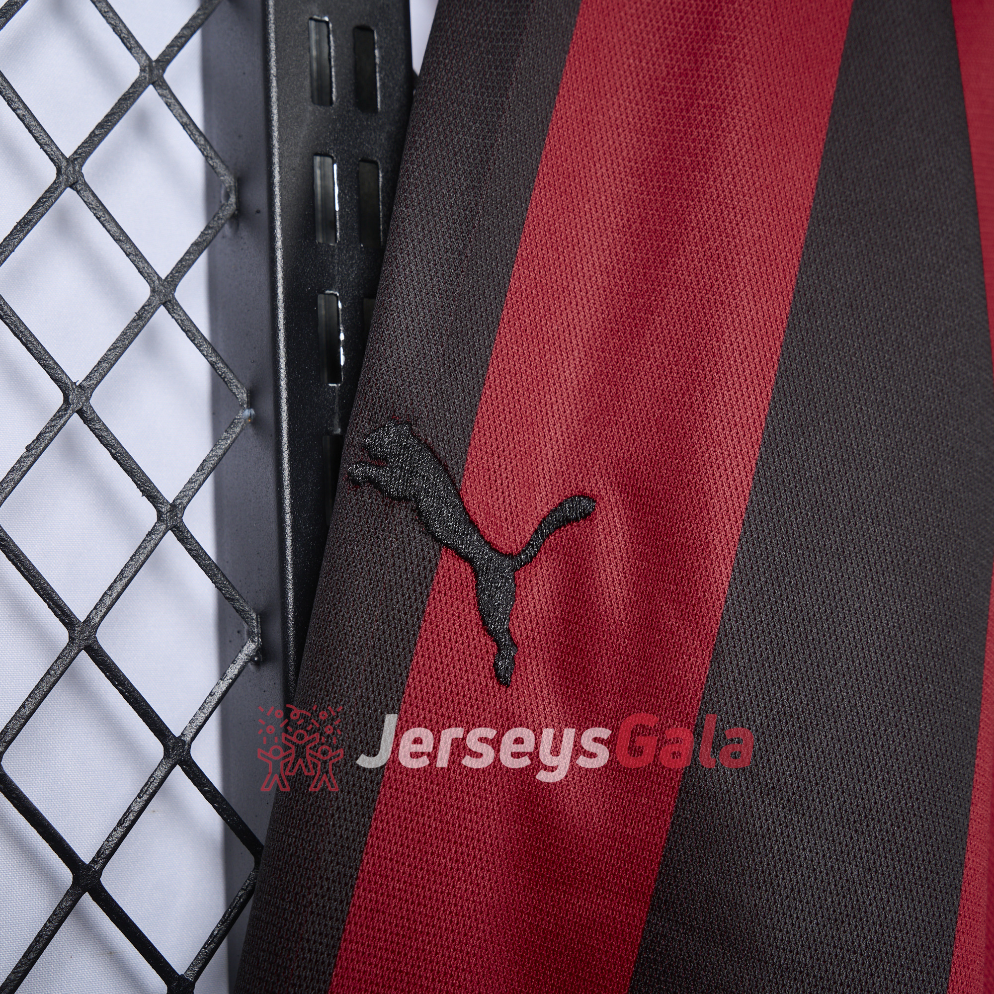 JerseysGala.com | AC Milan 24-25 125th Anniversary Long Sleeves Red Jersey - Fans Version -Customize Name, Number and Patch | Worldwide Shipping