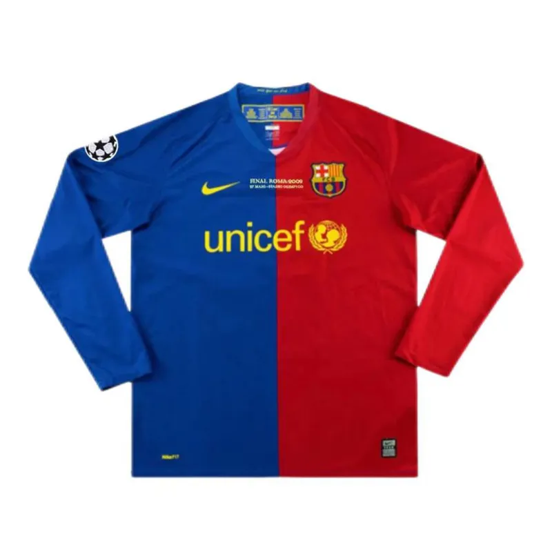 08-09 Barcelona Home long-sleeved soccer jersey-Retro version: Ajax 24-25 Home Stadium Jersey - Fans Version mysite: Adidas luxuryfootballshirts.com: https://www.luxuryfootballshirts.com/