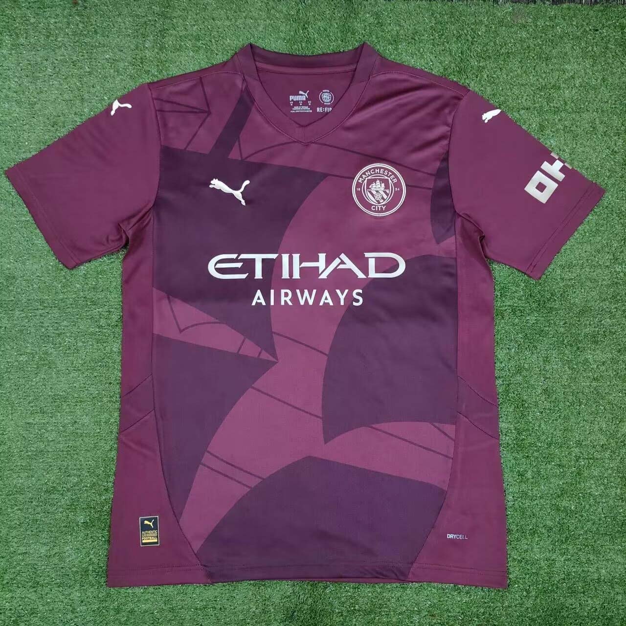 2024/2025 Manchester City Third Away Football Shirt 1:1 Thai Quality:football jersey mysite: unitedjerseyfootball 邓江浪:football