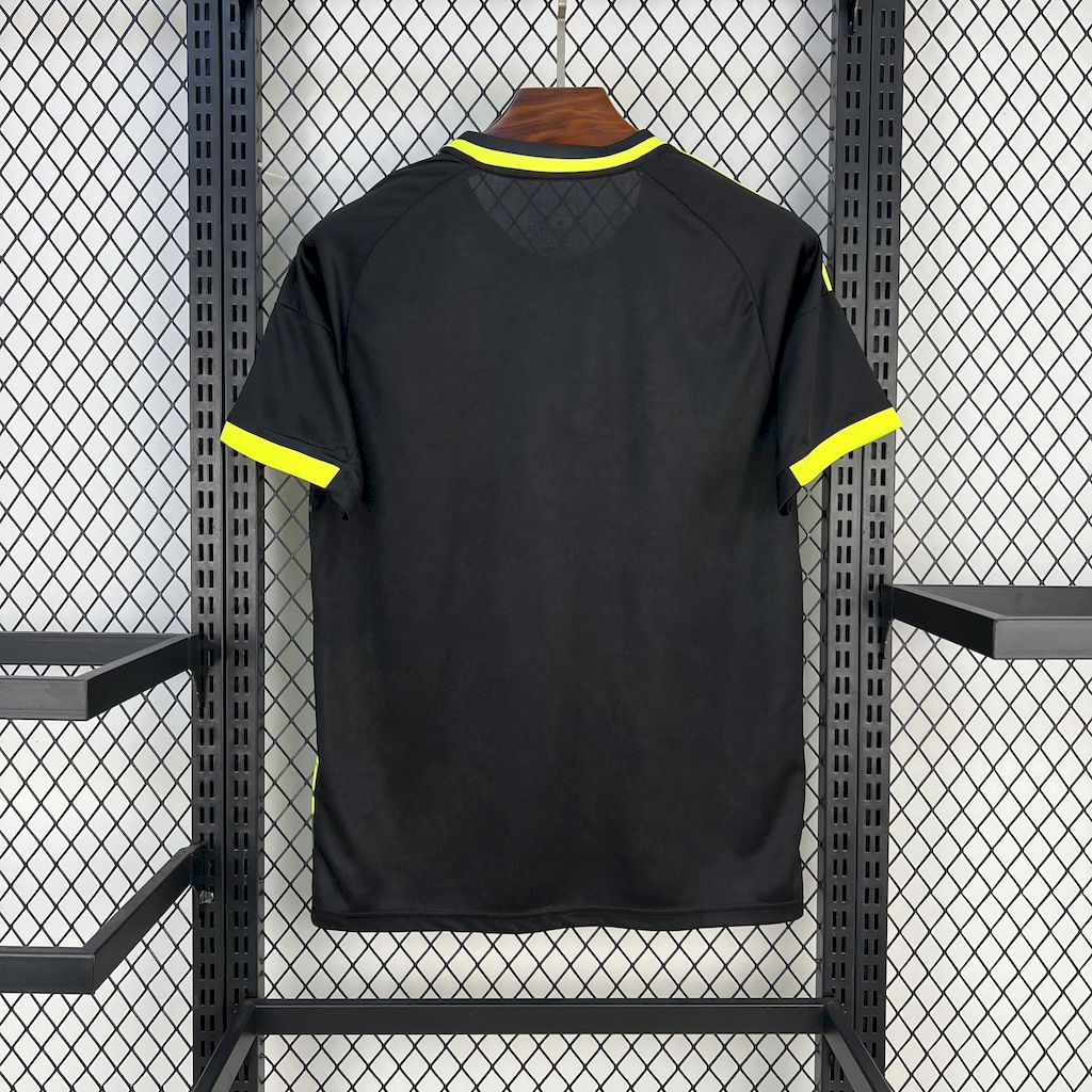 UltraTrikot-Real Madrid 25-26 Snake and Green Flowers Black Jersey - Fans Version