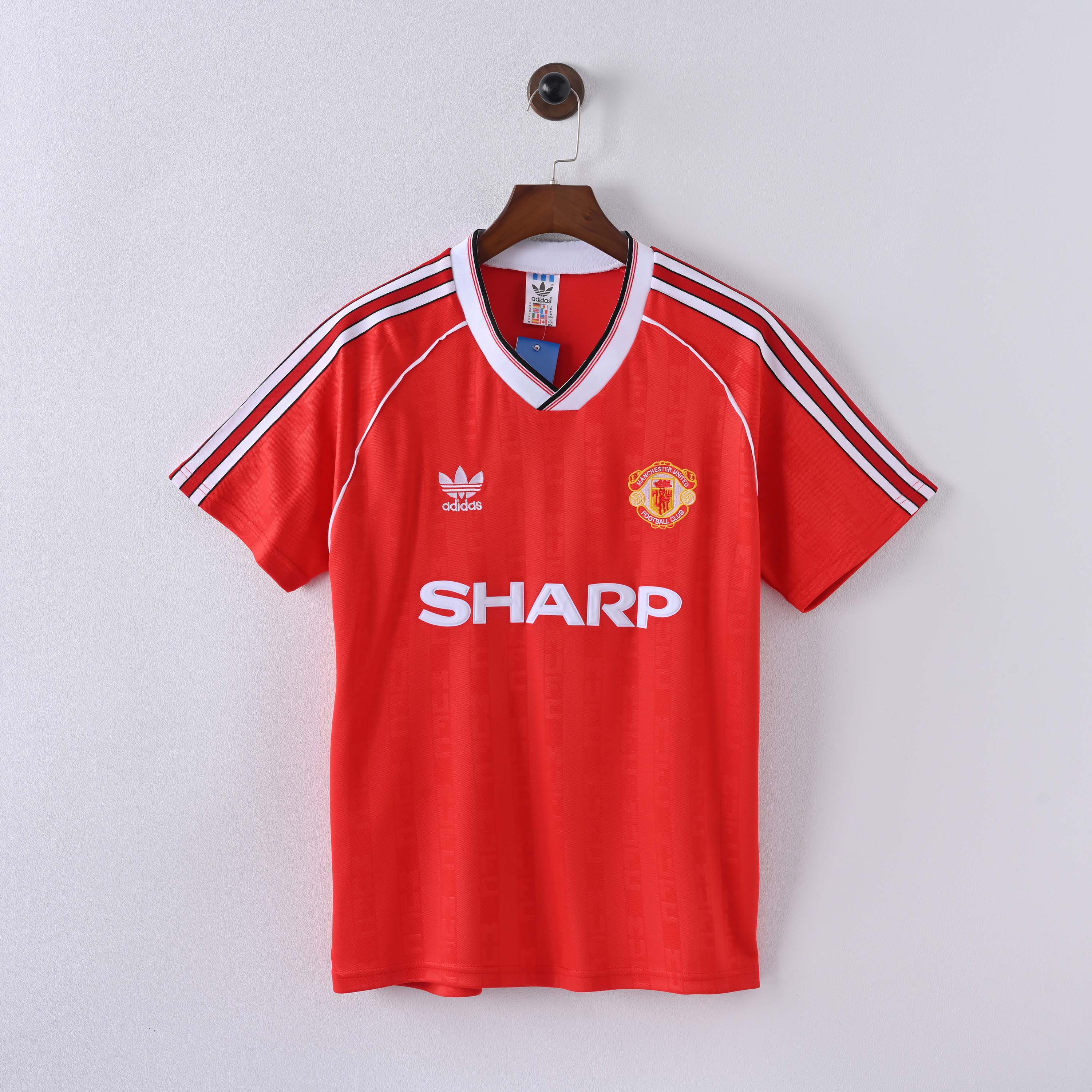 1998/1990 Retro Manchester United Home Football Shirt 1:1 Thai Quality:football jersey mysite: unitedjerseyfootball 邓江浪:football