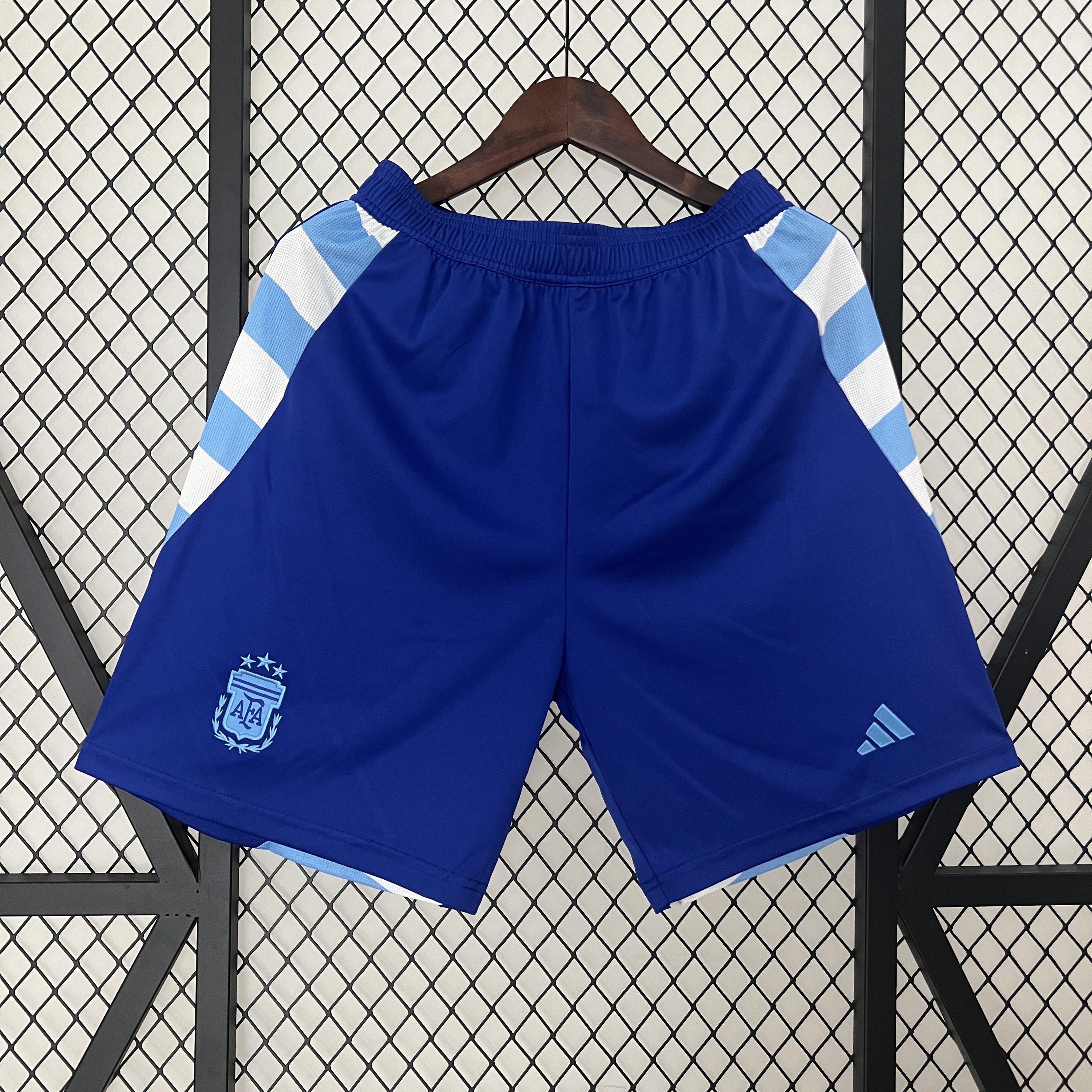 ManixJersey.com | Argentina 2024 Away Shorts - Fans Version -Customize Name, Number and Patch | Worldwide Shipping