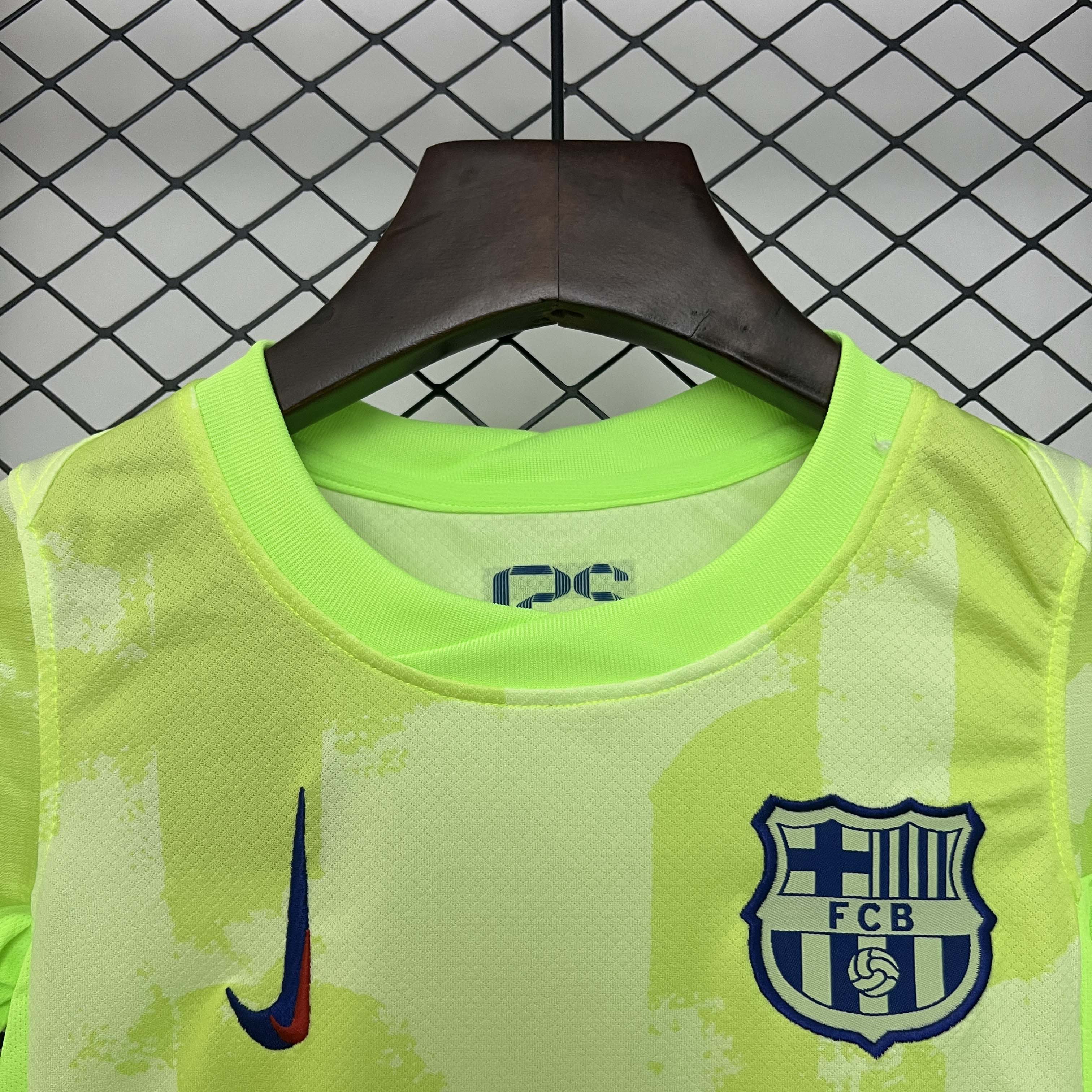 2024/2025 Barcelona Third Away Football Shirt 1:1 Thai Quality Kids Size:football jersey mysite: unitedjerseyfootball 邓江浪:football