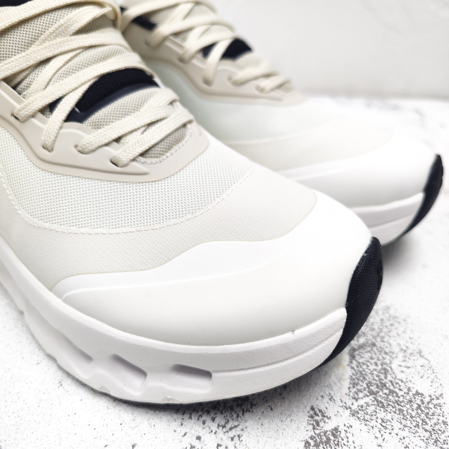 CLOUDTILT 2.0 SNEAKER PALE GRAY CALFSKIN AND BREATHABLE MESH、mysite、Cacoeks