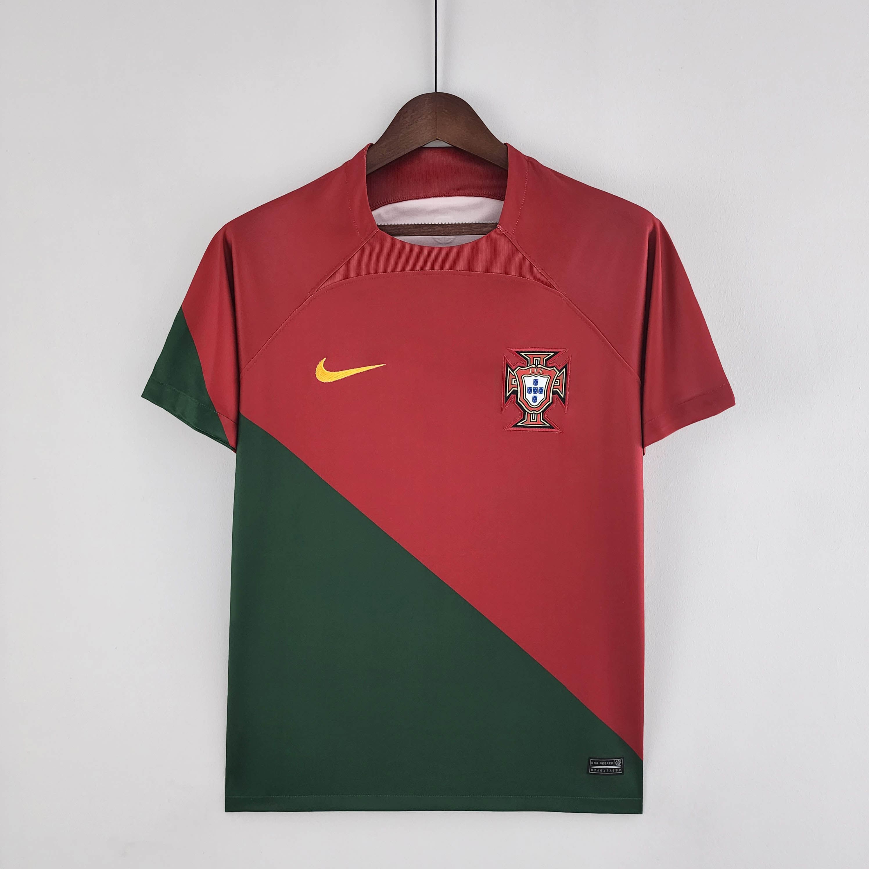 2022 FIFA World Cup Portugal Home Football Shirt-mysite Custom Football Kit- Nextkits