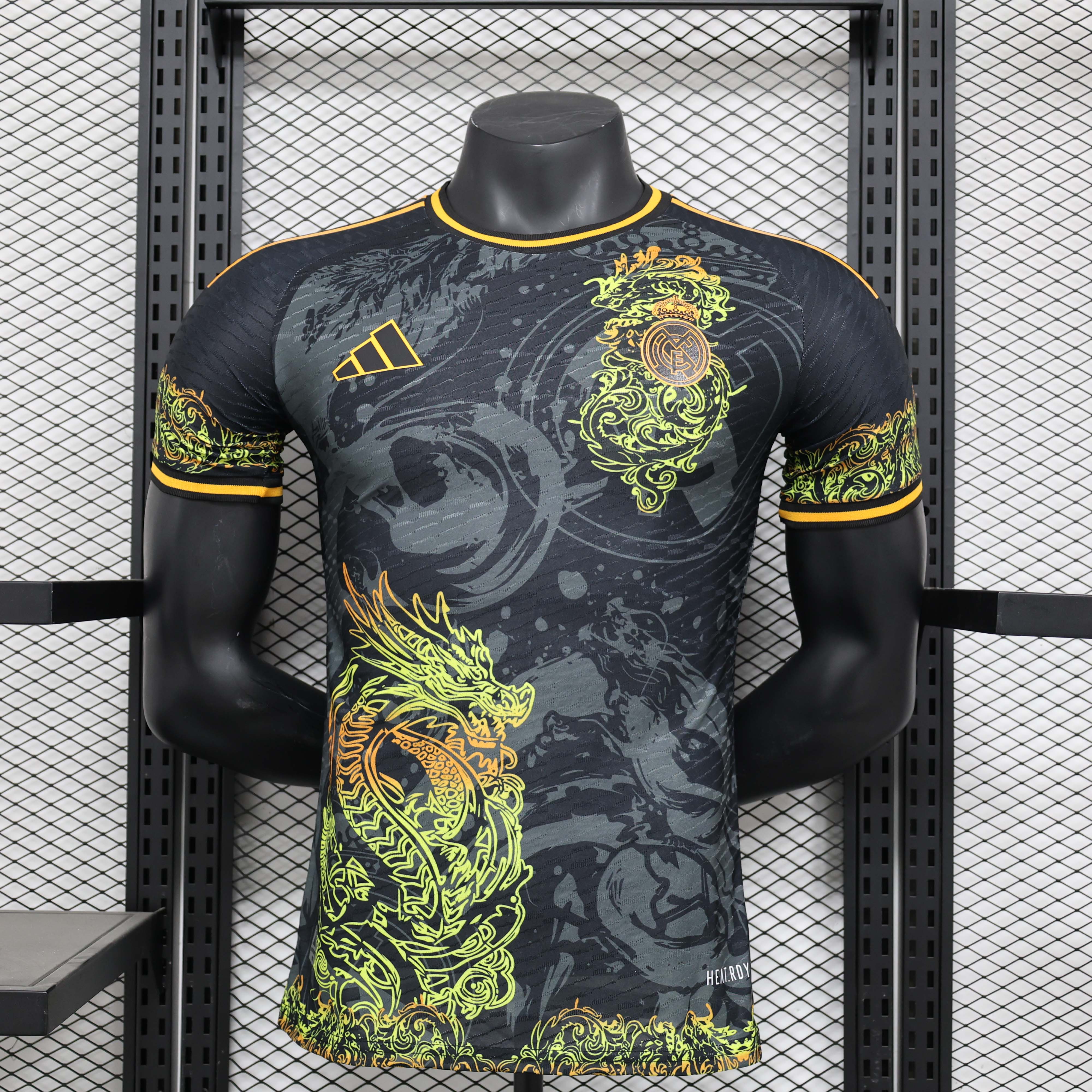 2024/2025 Player Version Real Madrid Special Edition Black and grey Football Shirt 1:1 Thai Quality:football jersey mysite: unitedjerseyfootball 邓江浪:football