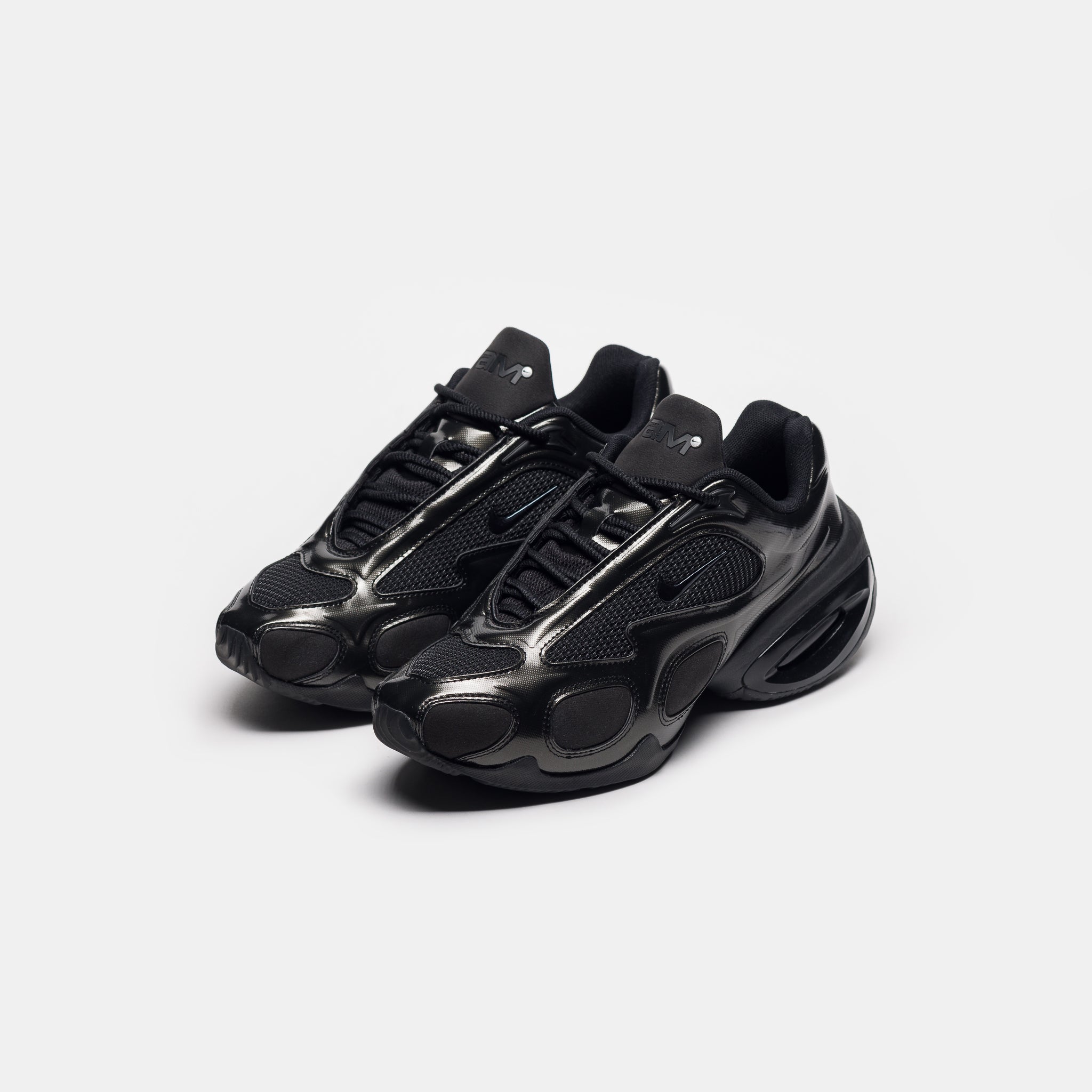 Air Max Muse Sneaker in Black/Black/Metallic Silver