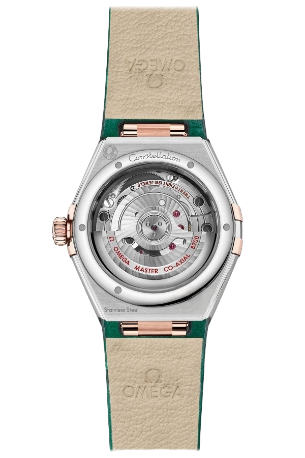 Omega Constellation Ref. 131.23.29.20.99.001 Super Clone Watch – Mother of Pearl Dial Rose Gold Stainless Steel Bracelet Fake Replica