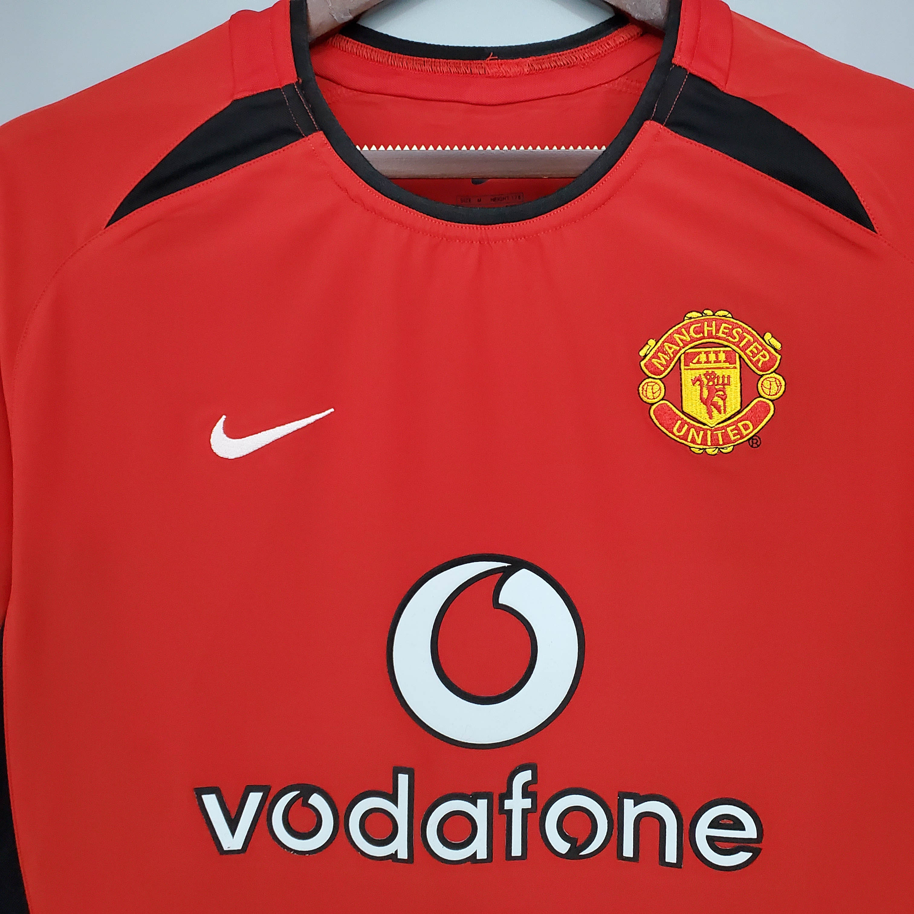 2002/2004 Retro Manchester United Home Football Shirt 1:1 Thai Quality:football jersey mysite: unitedjerseyfootball 邓江浪:football