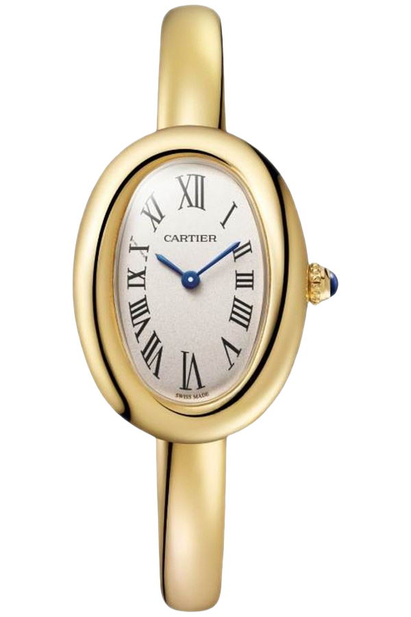 Cartier Baignoire WGBA0037 Super Clone Watch – Swiss Replica with Rose Gold Case and Black Roman Dial