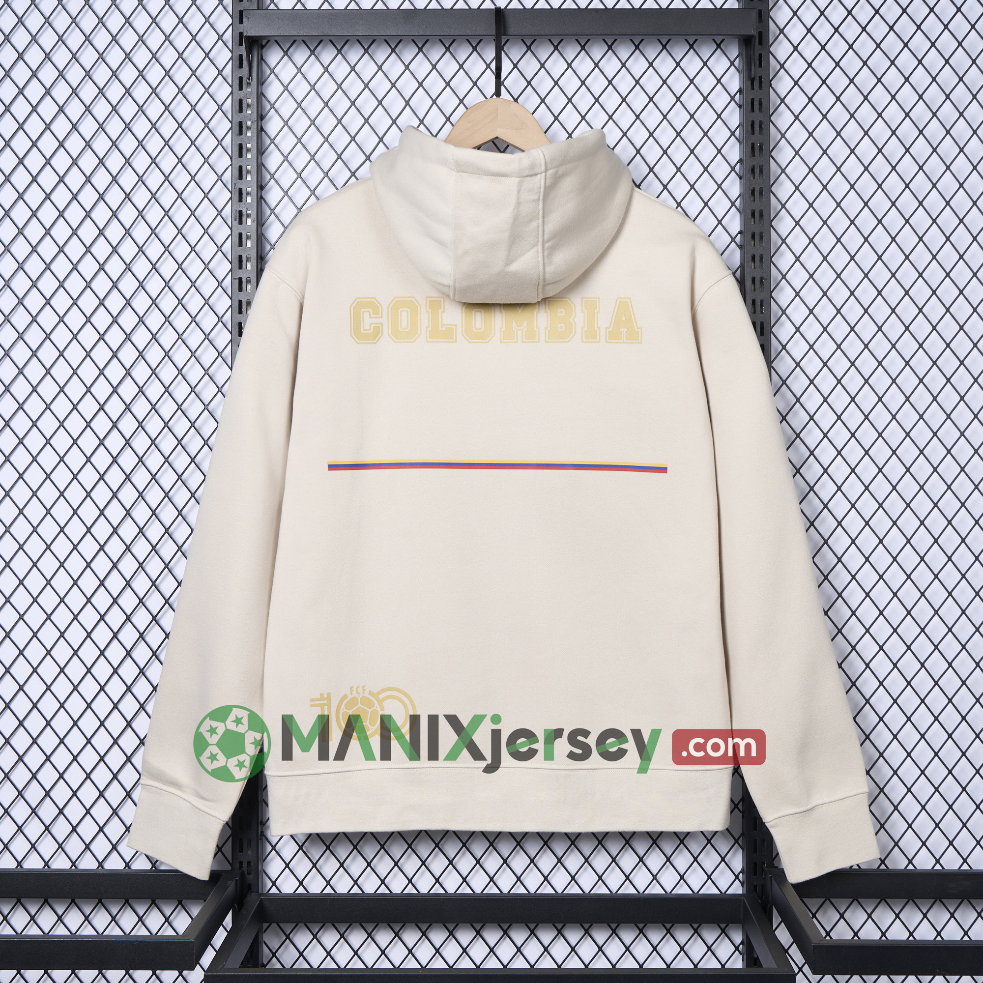 ManixJersey.com | Colombia 2024 100th Anniversary hoodies -Customize Name, Number and Patch | Worldwide Shipping