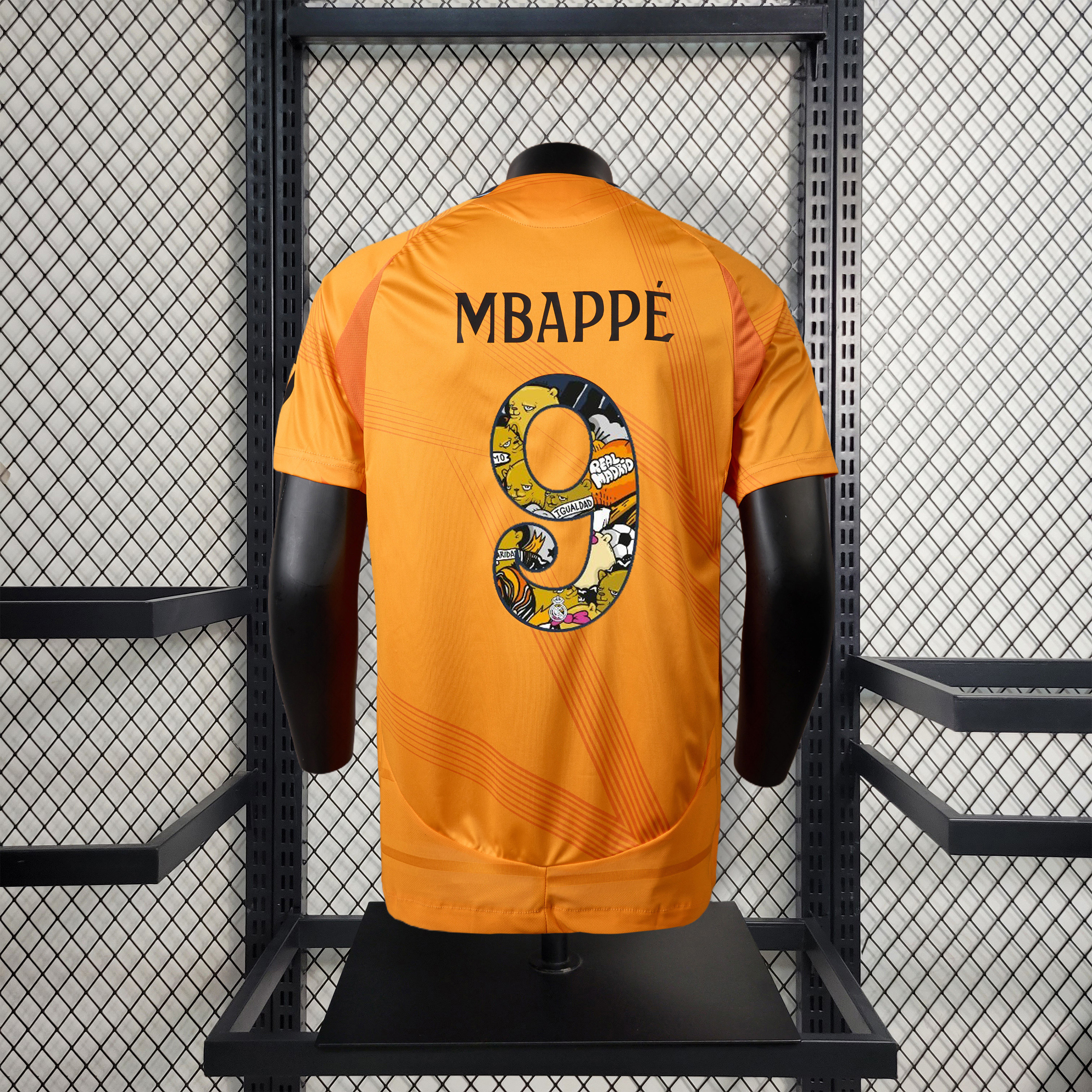 SIUjerseys-Real Madrid 24-25 Away Jersey with Bear Champ Font - Player Version