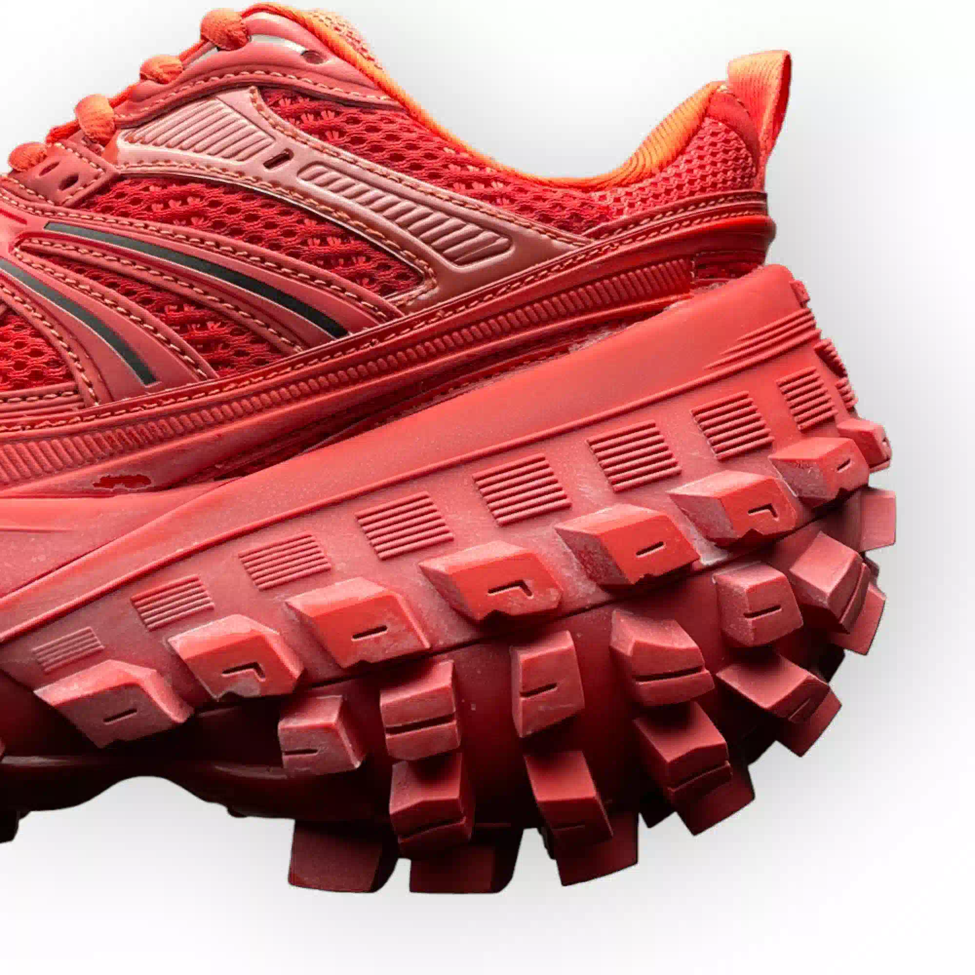 Balenciaga Bouncer Sneaker in Red Black、mysite、Cacoeks